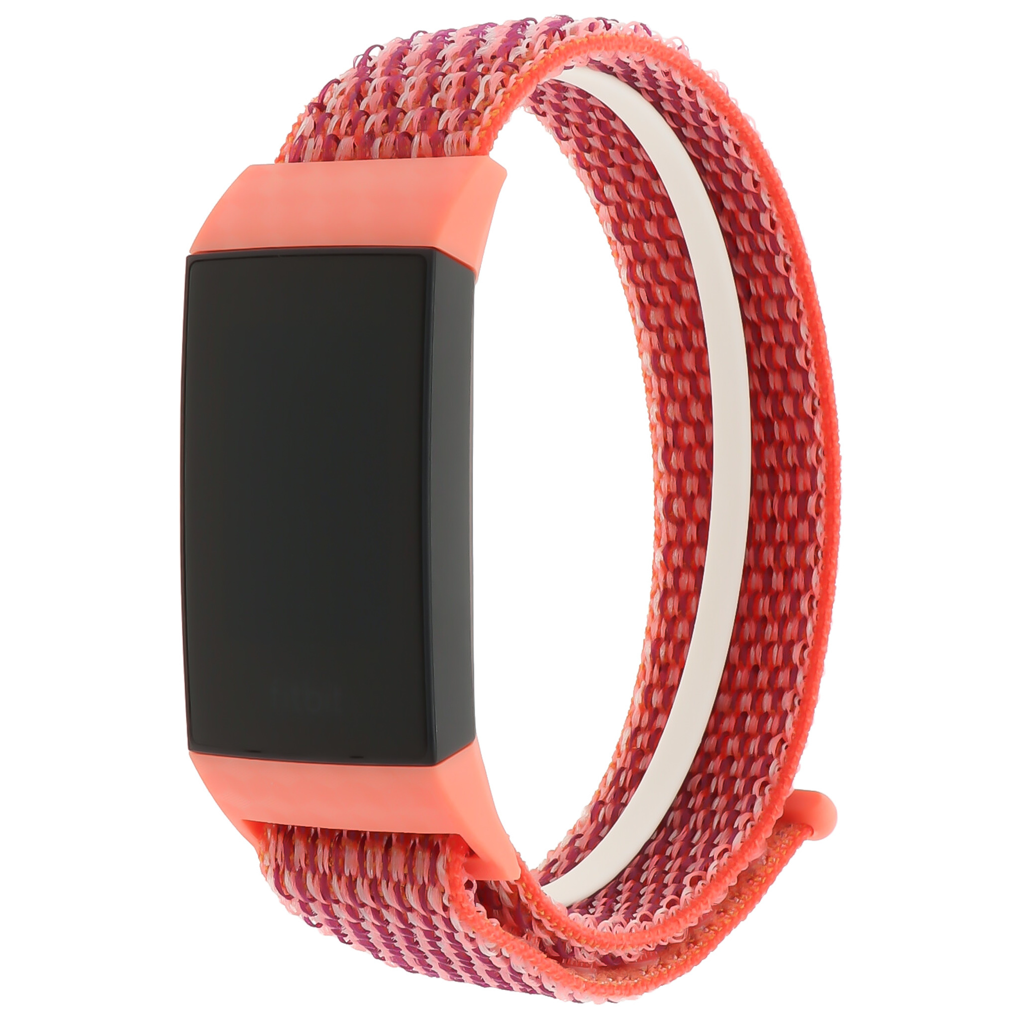 Fitbit Charge 3 &Amp; 4 Nylon Strap - Nectarine