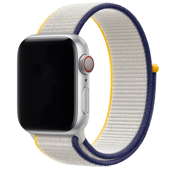Apple Watch Nylon Sport Loop Strap - Sea Salt