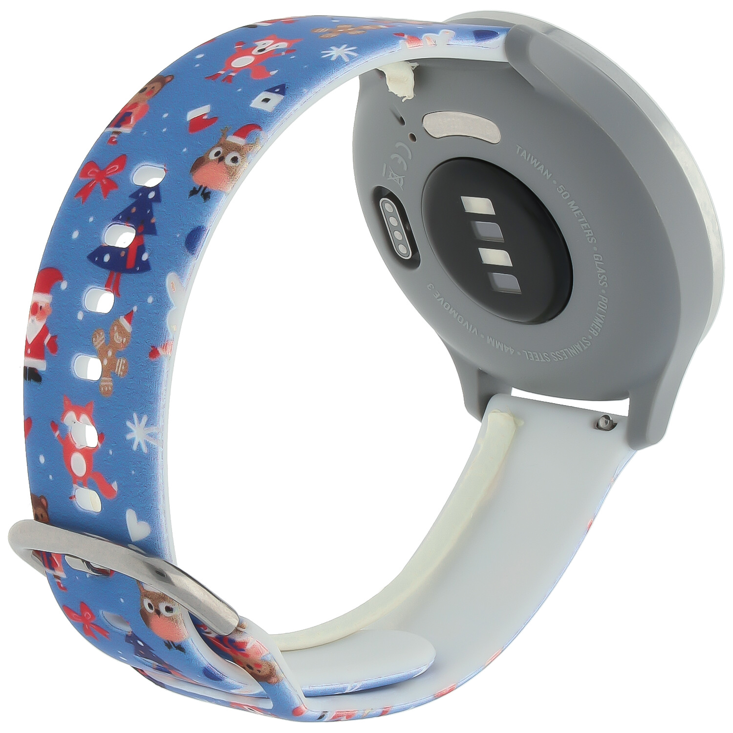 Polar Print Sport Strap - Christmas Blue