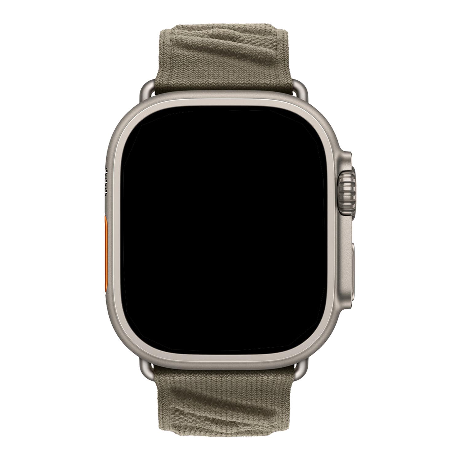 Apple Watch strap Averro - nylon - titanium grey