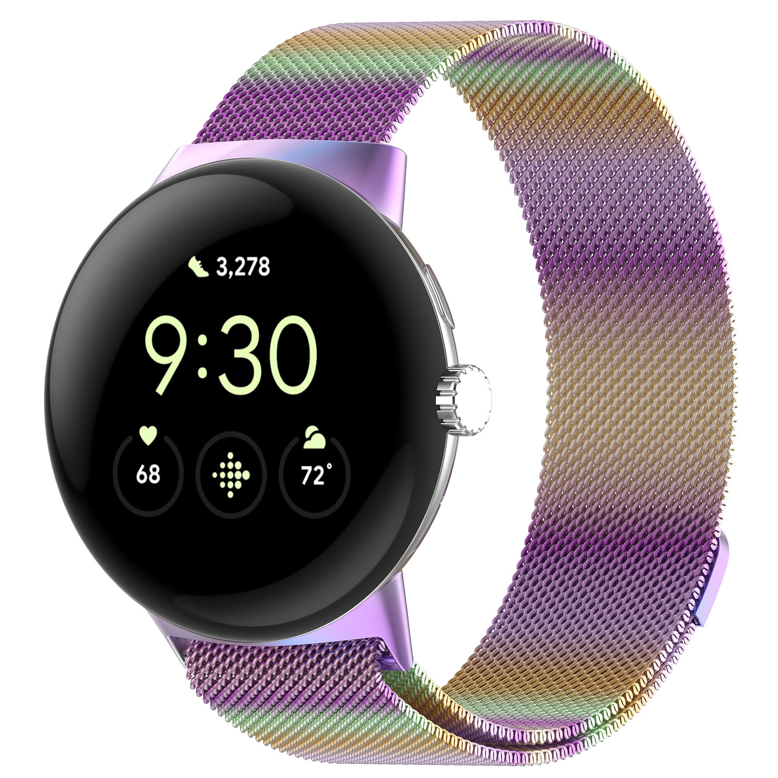 Google Pixel Watch Milanese Strap - Colourful