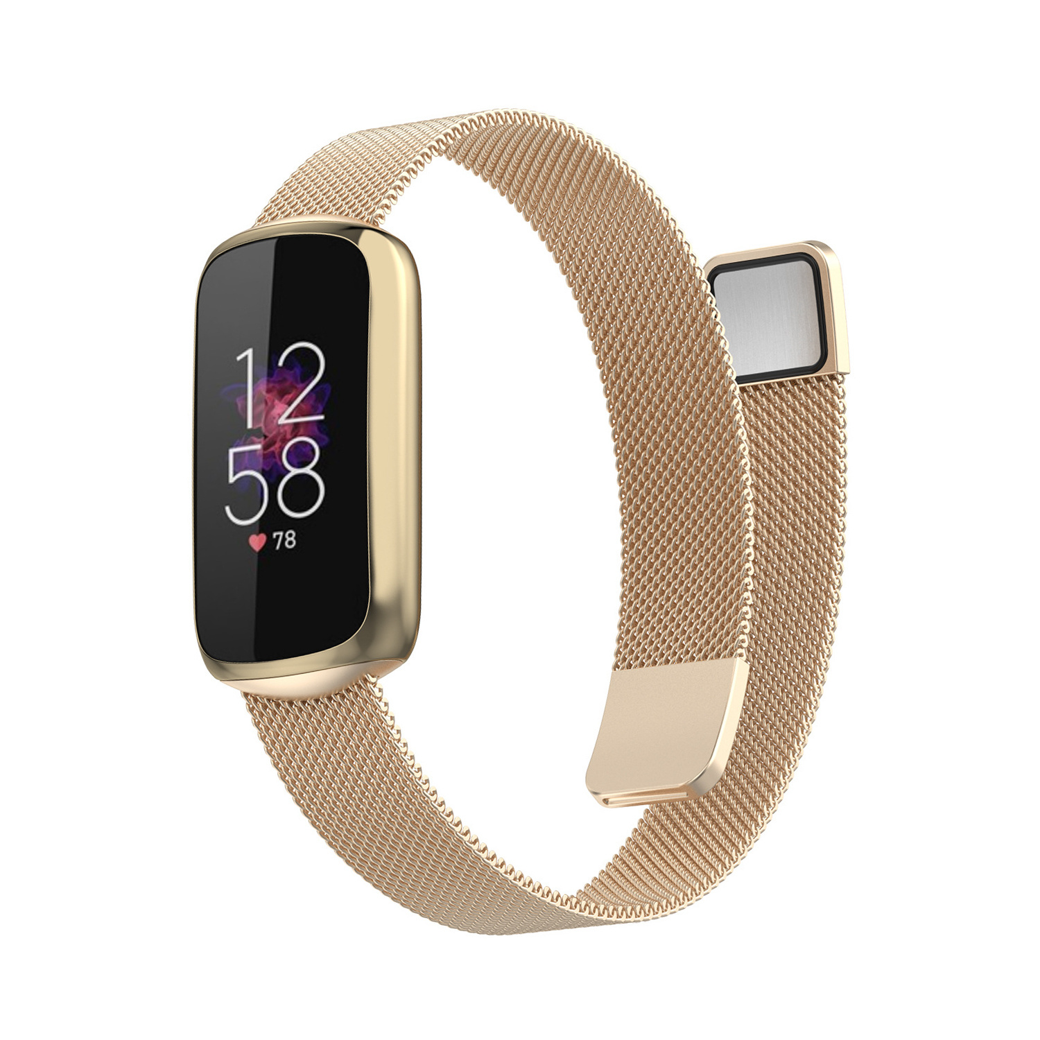 Fitbit Luxe Milanese Strap - Champagne
