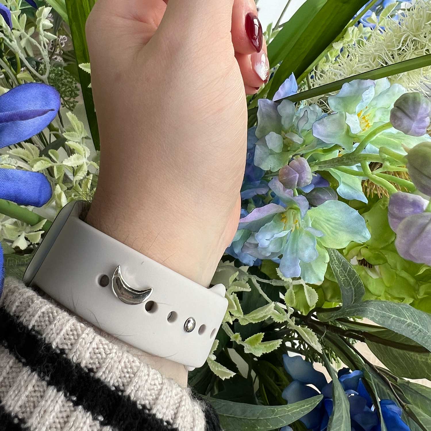 Apple Watch Jewellery - Moon Silver