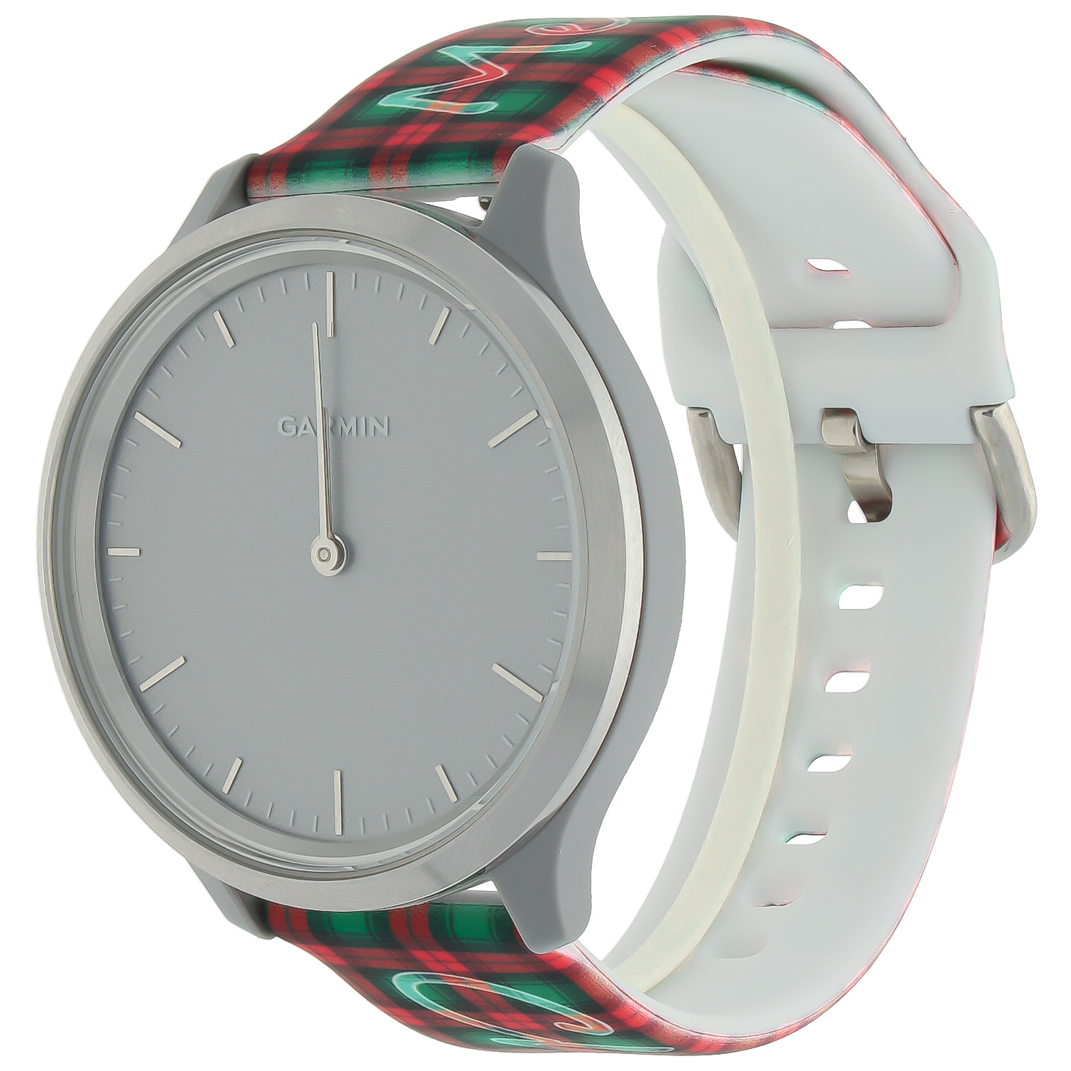 Samsung Galaxy Watch Print Sport Strap - Christmas Plaid