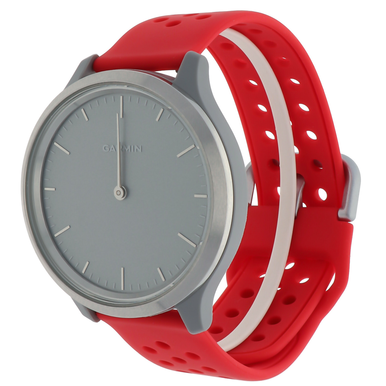 Garmin Vivoactive / Vivomove Sport Double Buckle Strap - Red