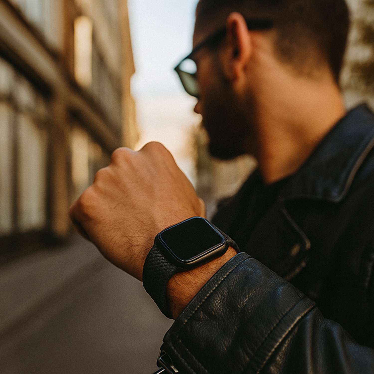  Apple Watch Nylon Braided Buckle Weavy Strap