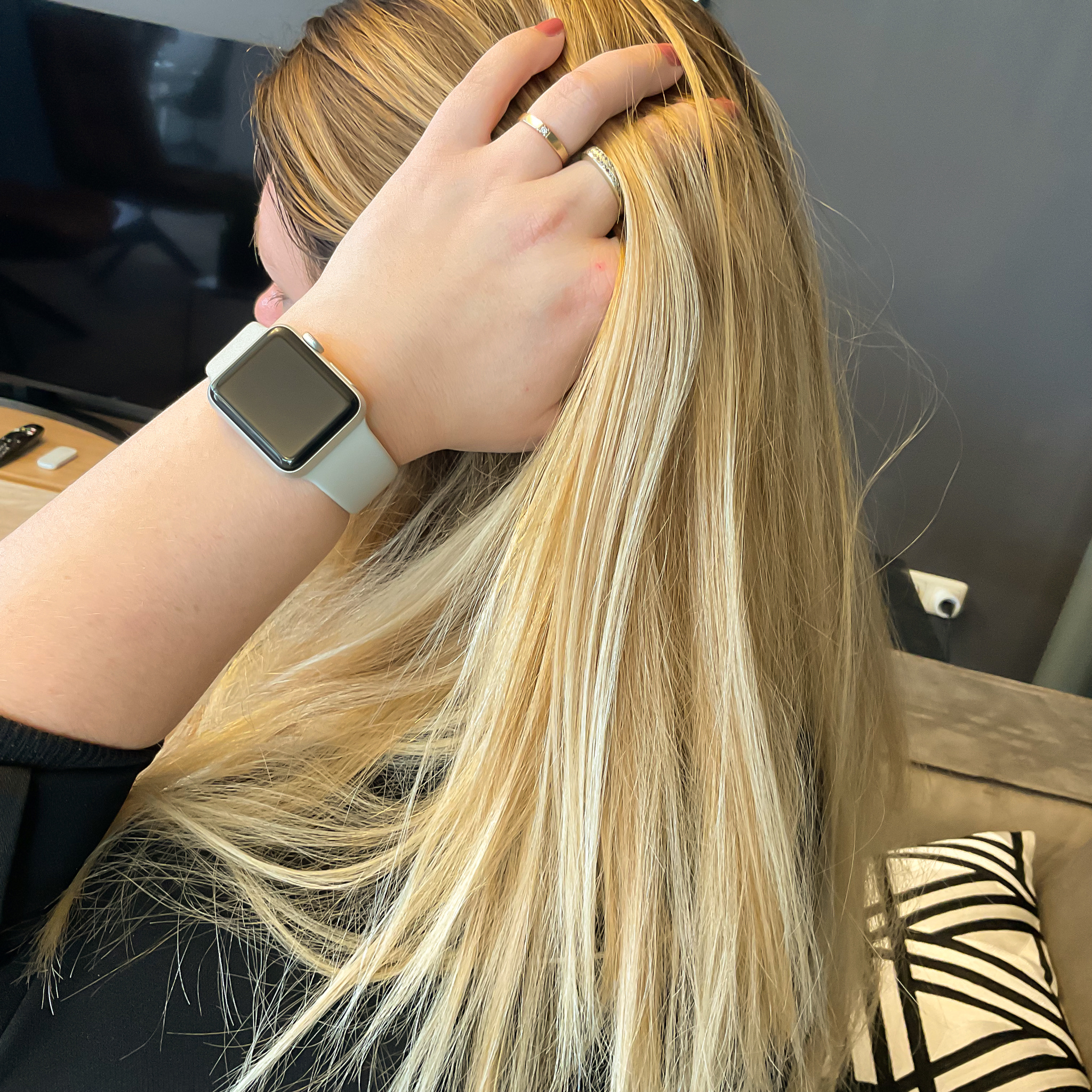 Apple Watch Sport Strap - Light Grey