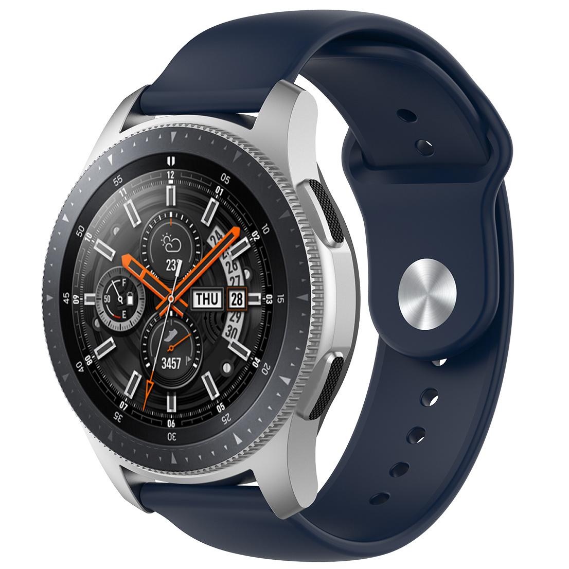 Huawei Watch Gt Silicone Sport Strap - Navy Blue