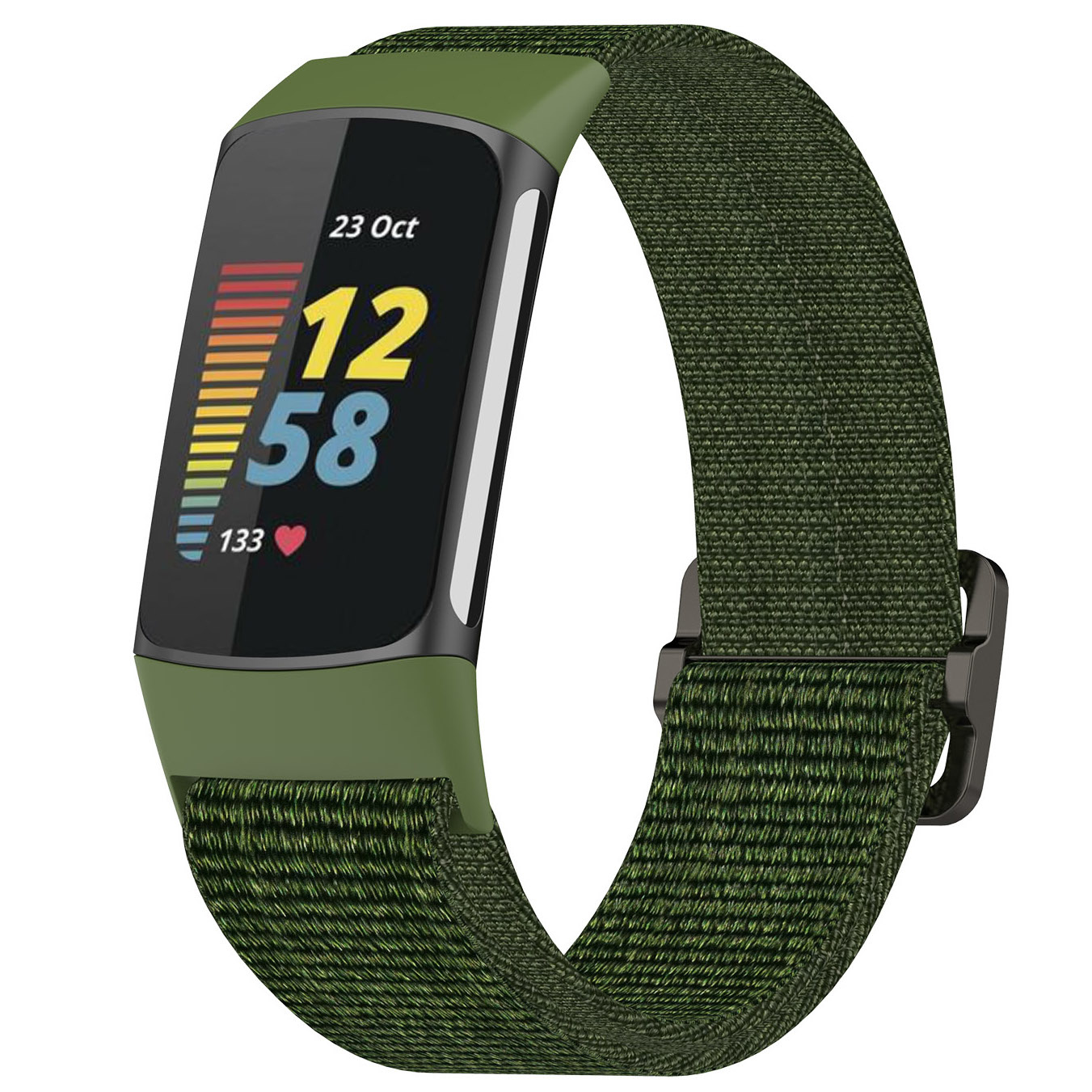 Fitbit Charge 5 Nylon Strap - Green