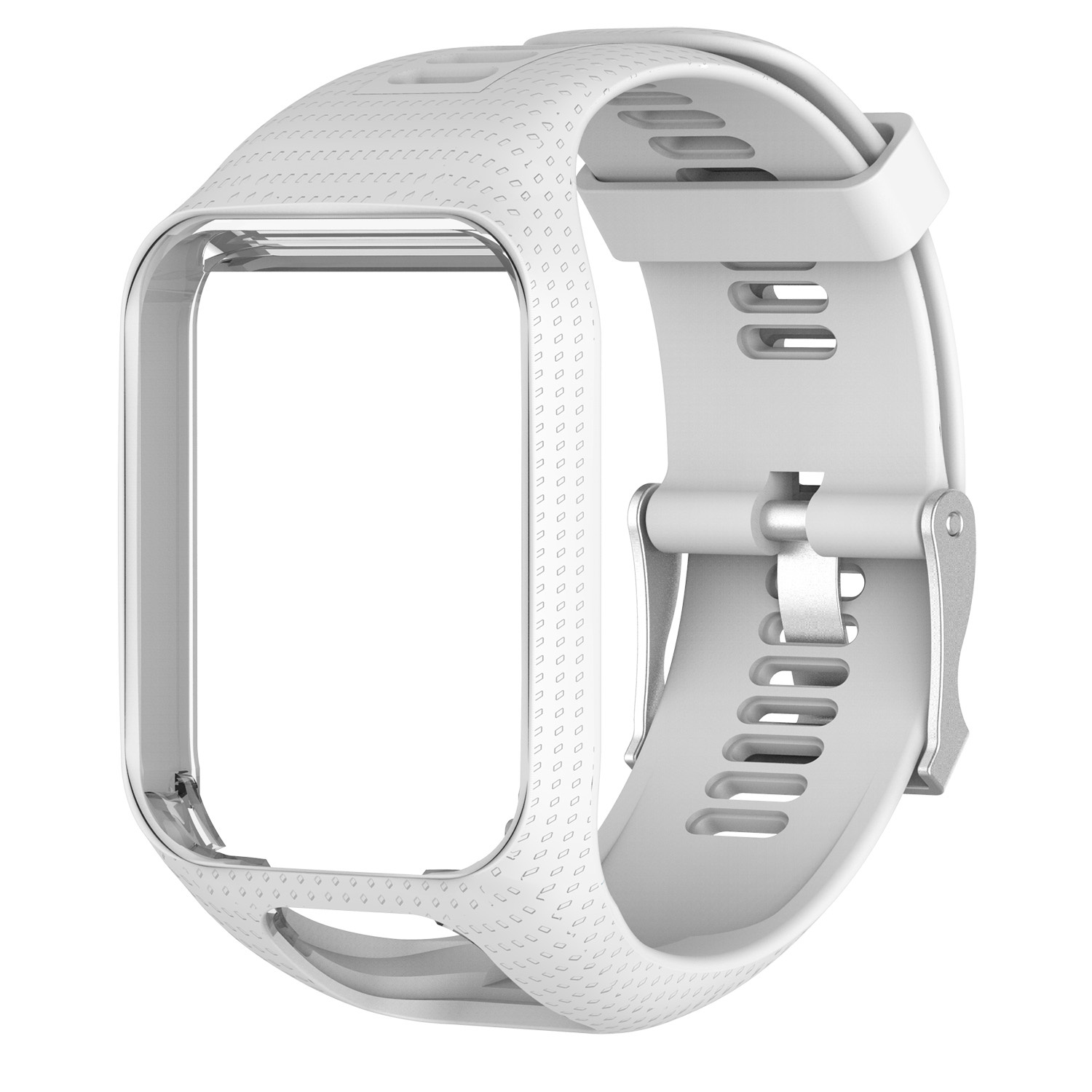 Tomtom Runner / Spark / Adventure Sport Buckle Strap - White