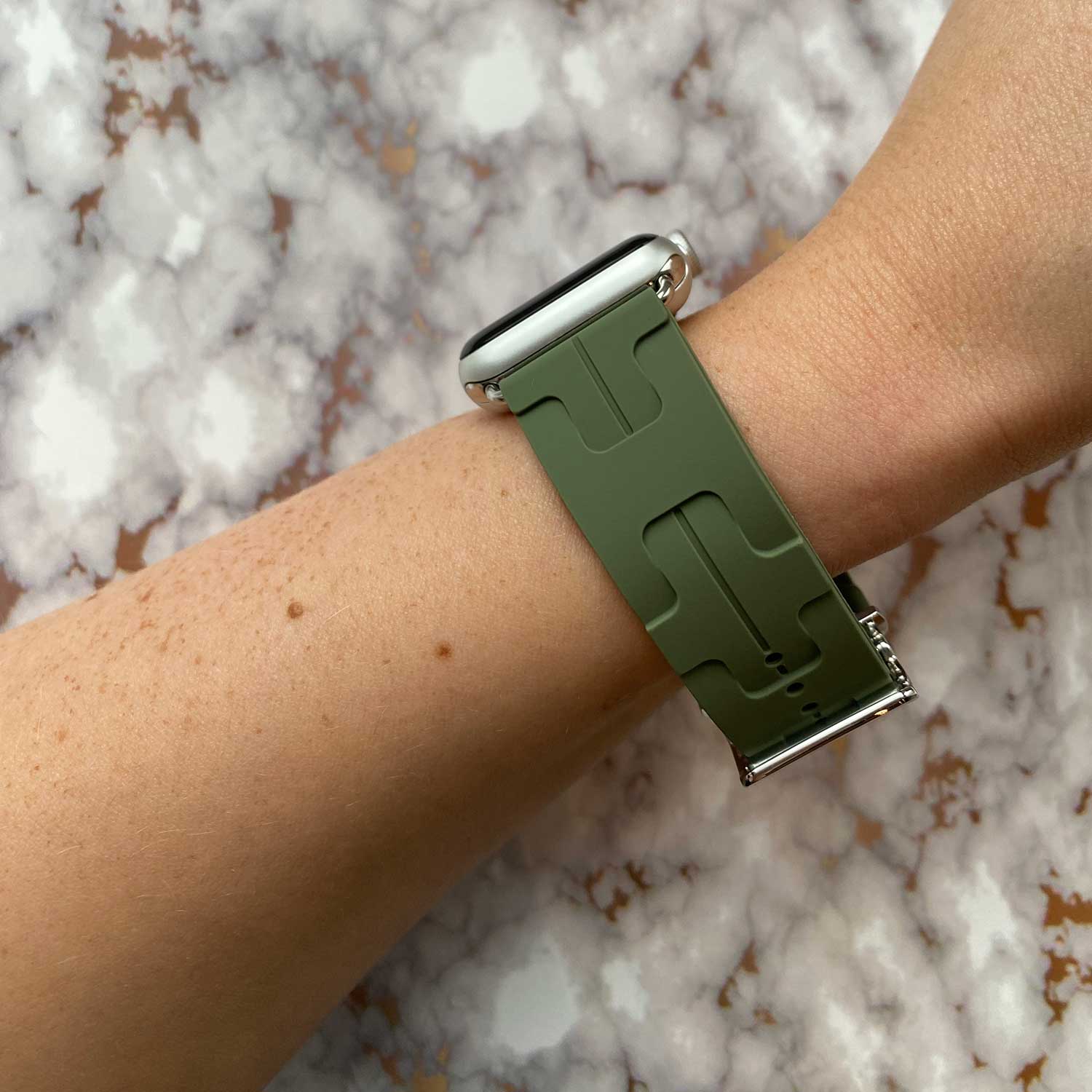 Apple Watch Sport HermèS Kilim Single Tour - Khaki