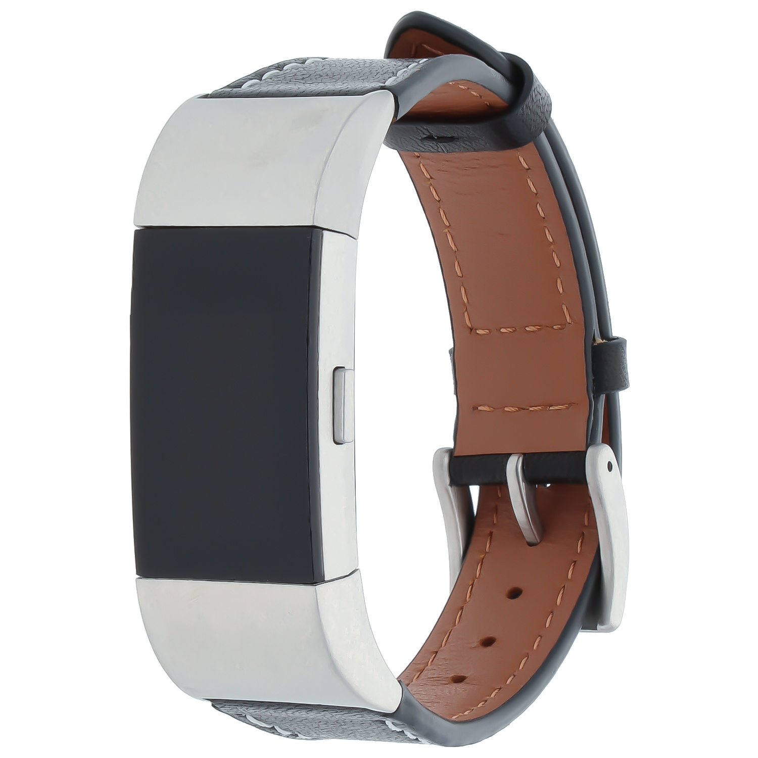 Fitbit Charge 2 Premium Leather Strap - Black