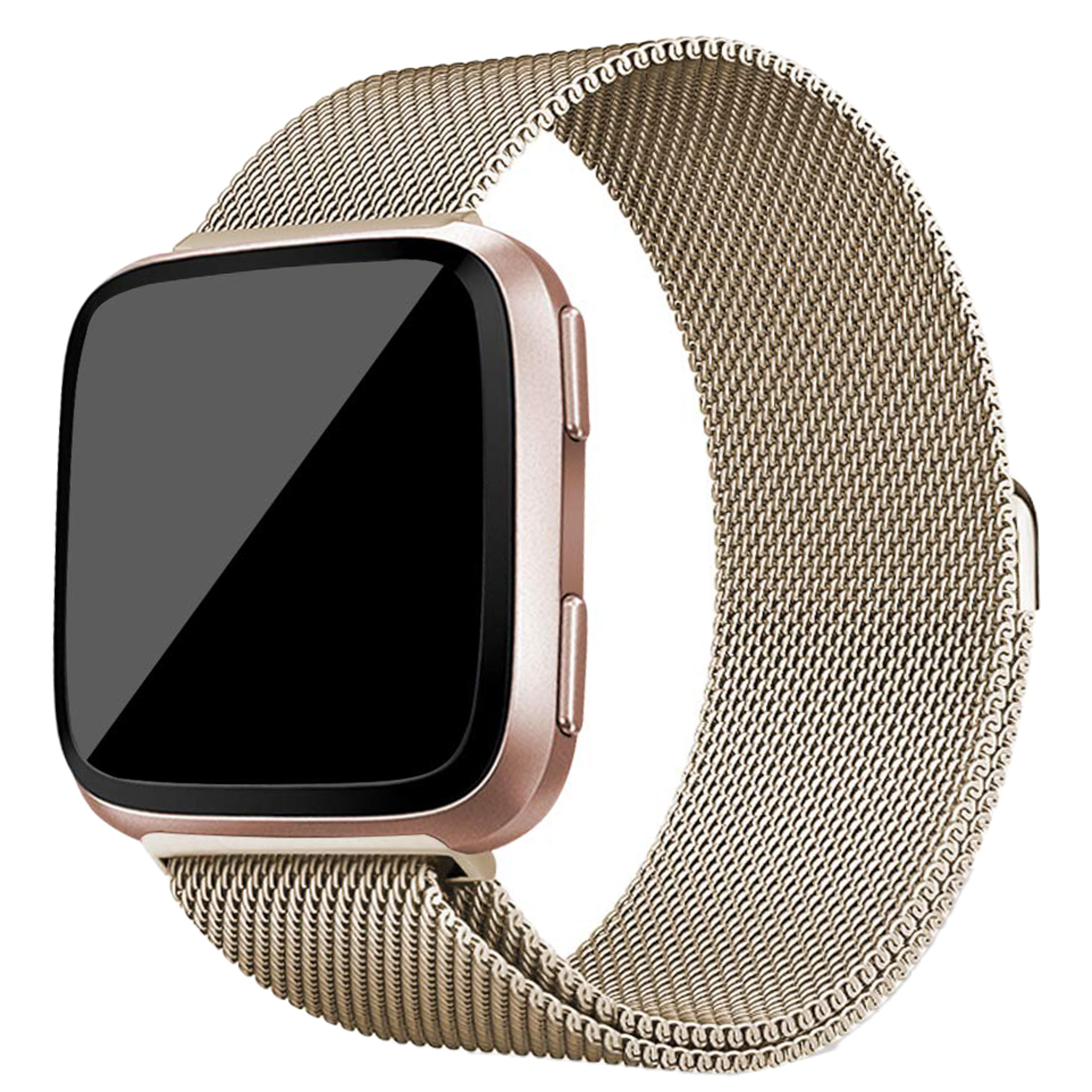 Fitbit Versa Milanese Strap - Champagne