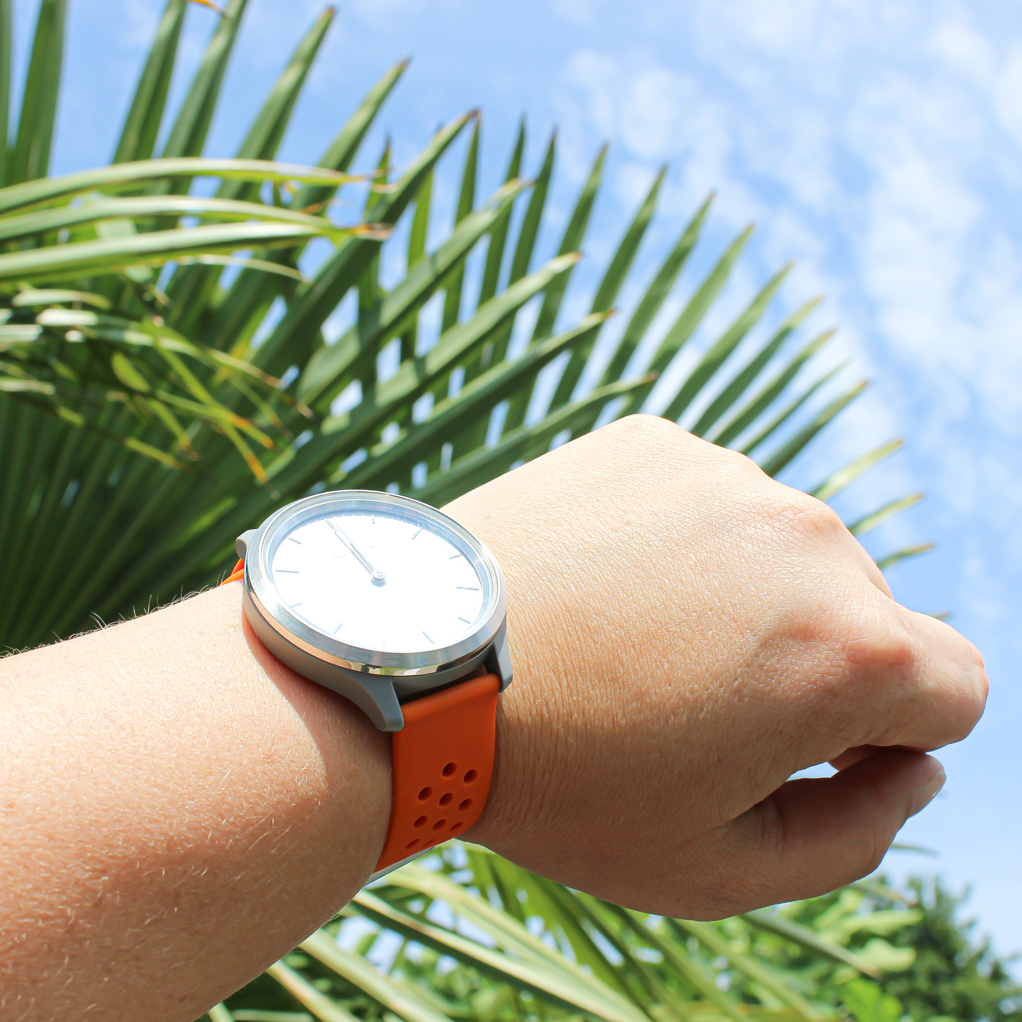 Garmin Vivoactive / Vivomove Sport Double Buckle Strap - Orange