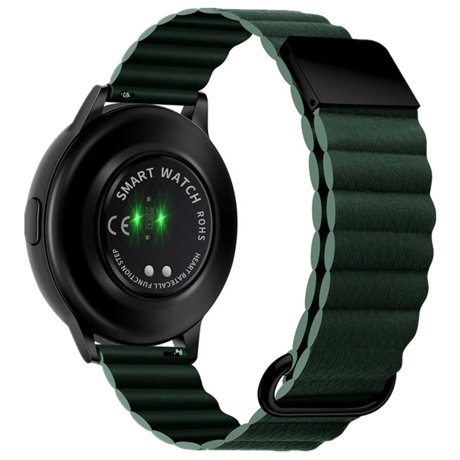 Samsung Galaxy Watch 6 Classic Magnetic Leather Strap - Green