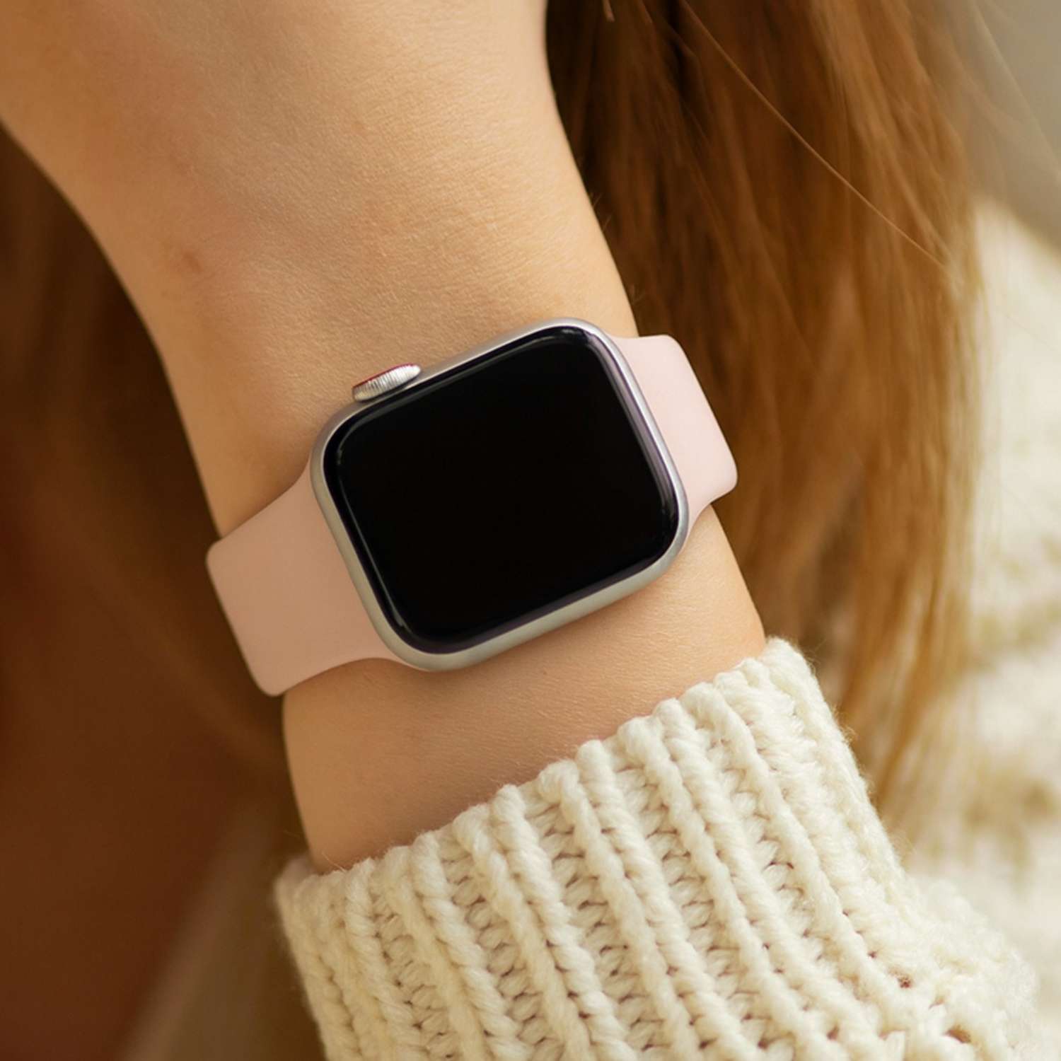 Apple Watch Sport Strap - Pink Sand