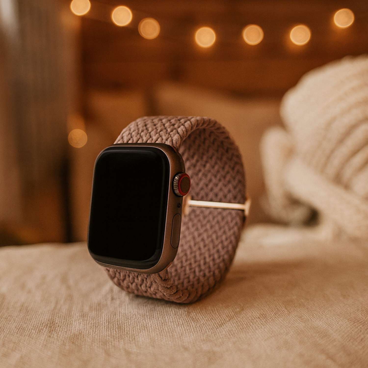  Apple Watch Nylon Braided Buckle Weavy Strap