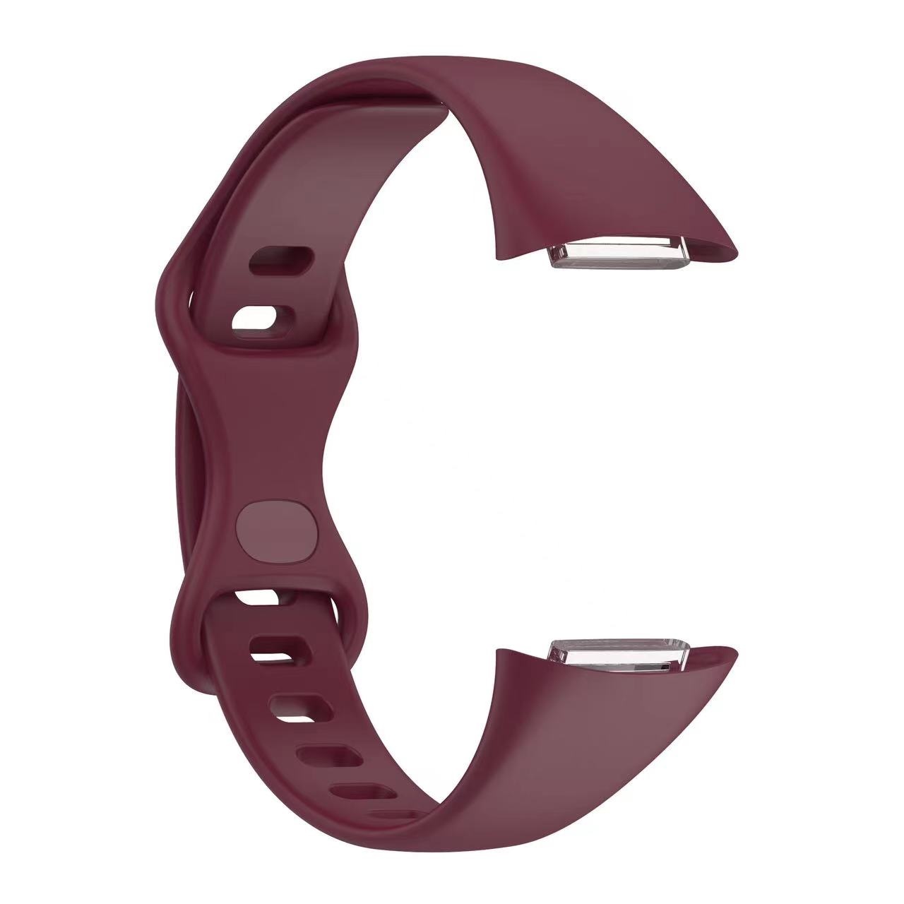 Fitbit Charge 5 Sport Strap - Wine Red