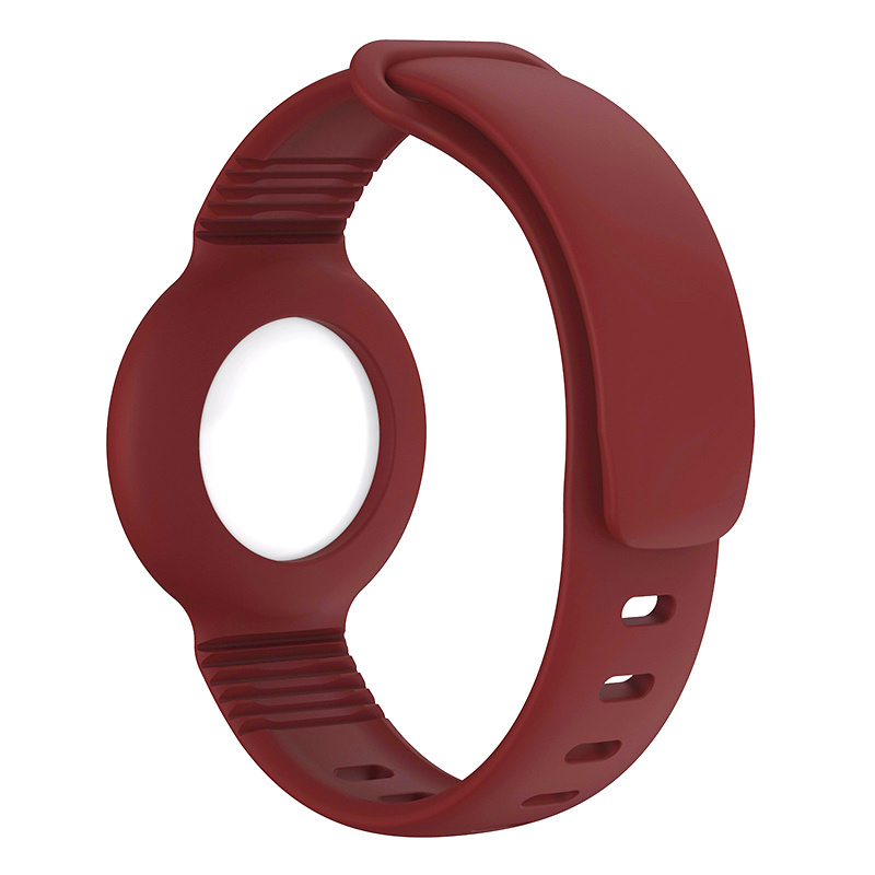 Airtag Strap - Burgundy