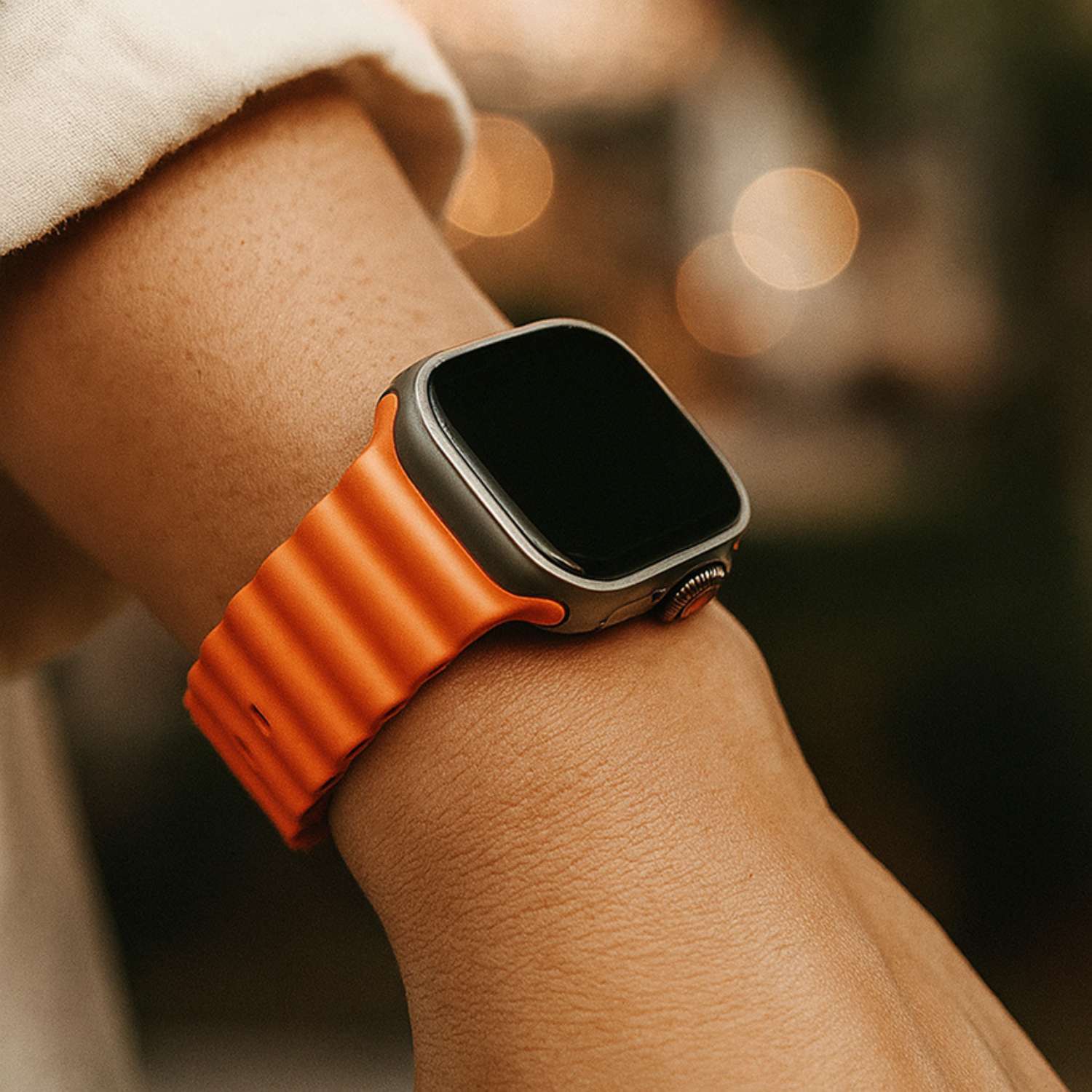 Apple Watch Sport Ocean Strap - Orange