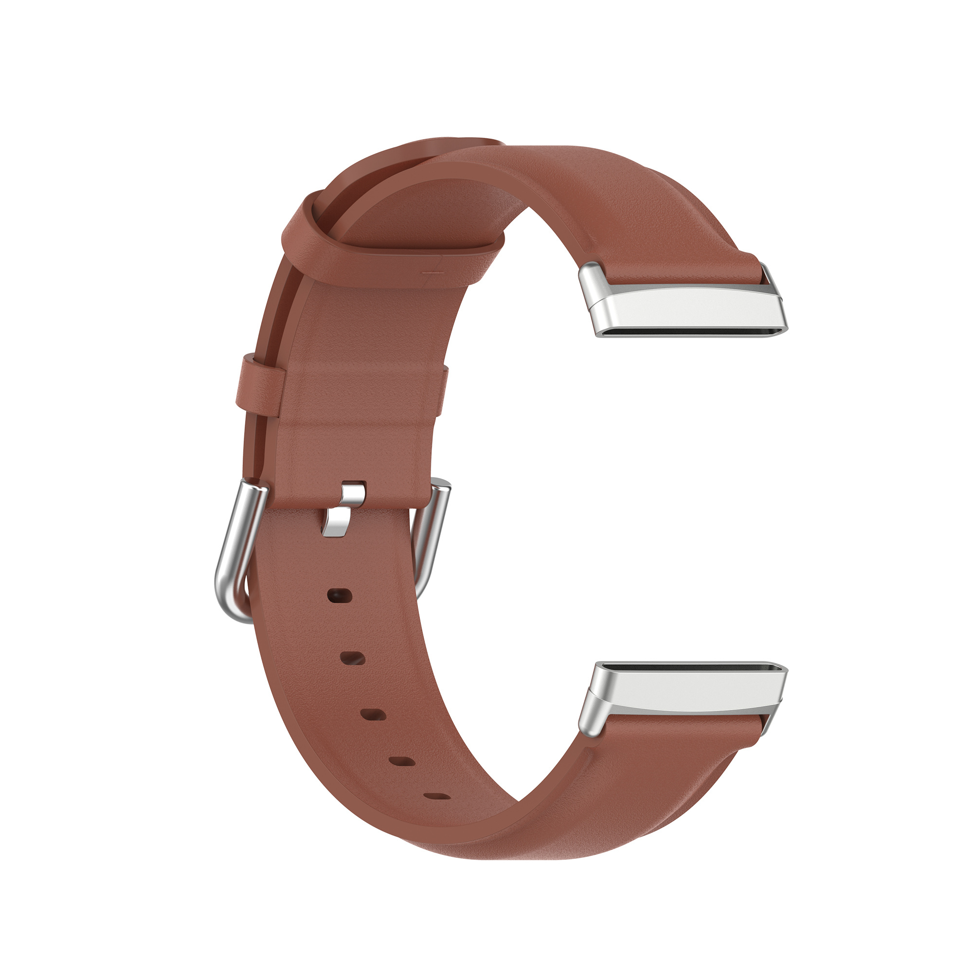 Fitbit Versa 3 / Sense Leather Strap - Brown