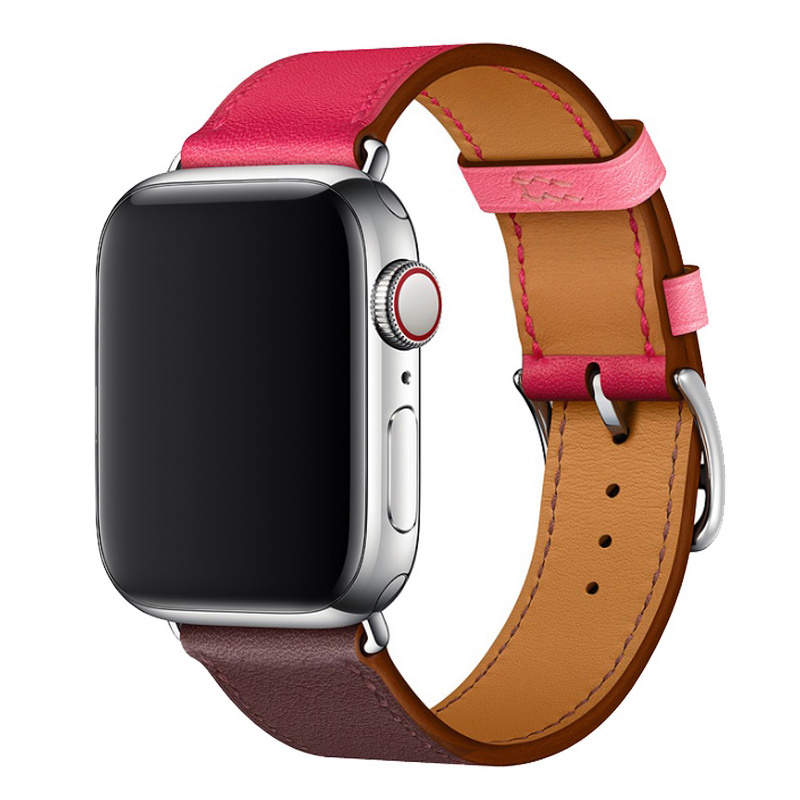 Apple Watch Leather Sing Tour - Pink Purple