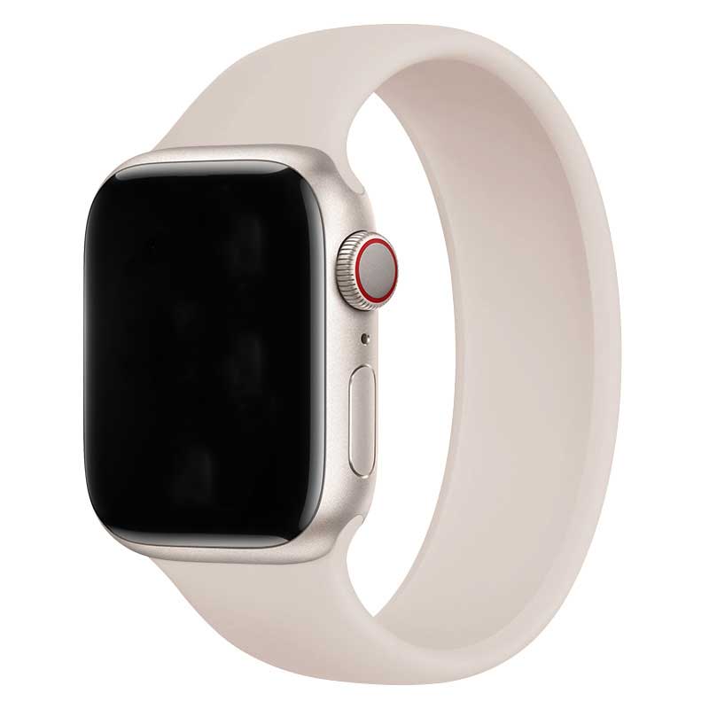 Apple Watch Sport Solo Strap - Starlight