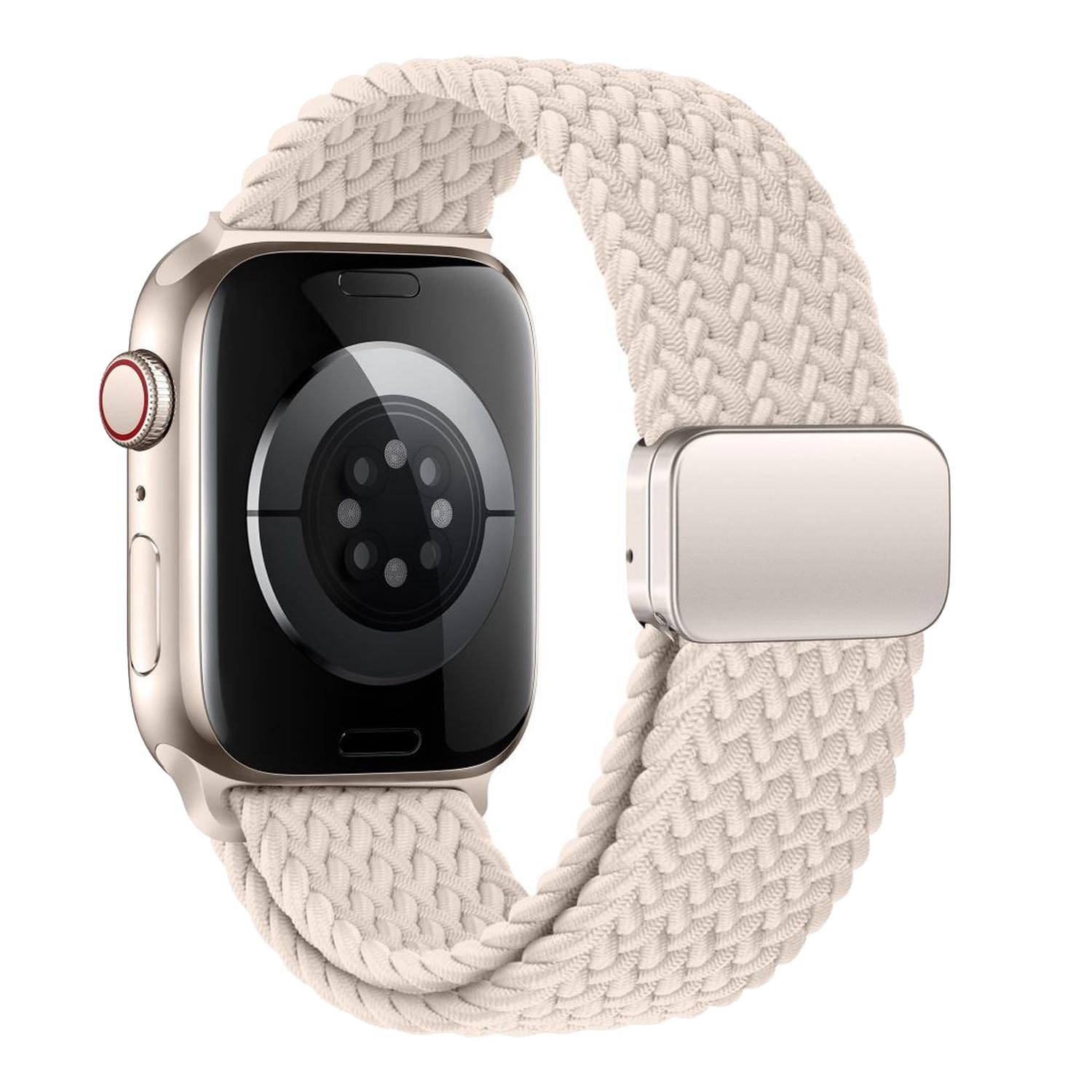 Apple Watch strap Zyra - nylon - starlight