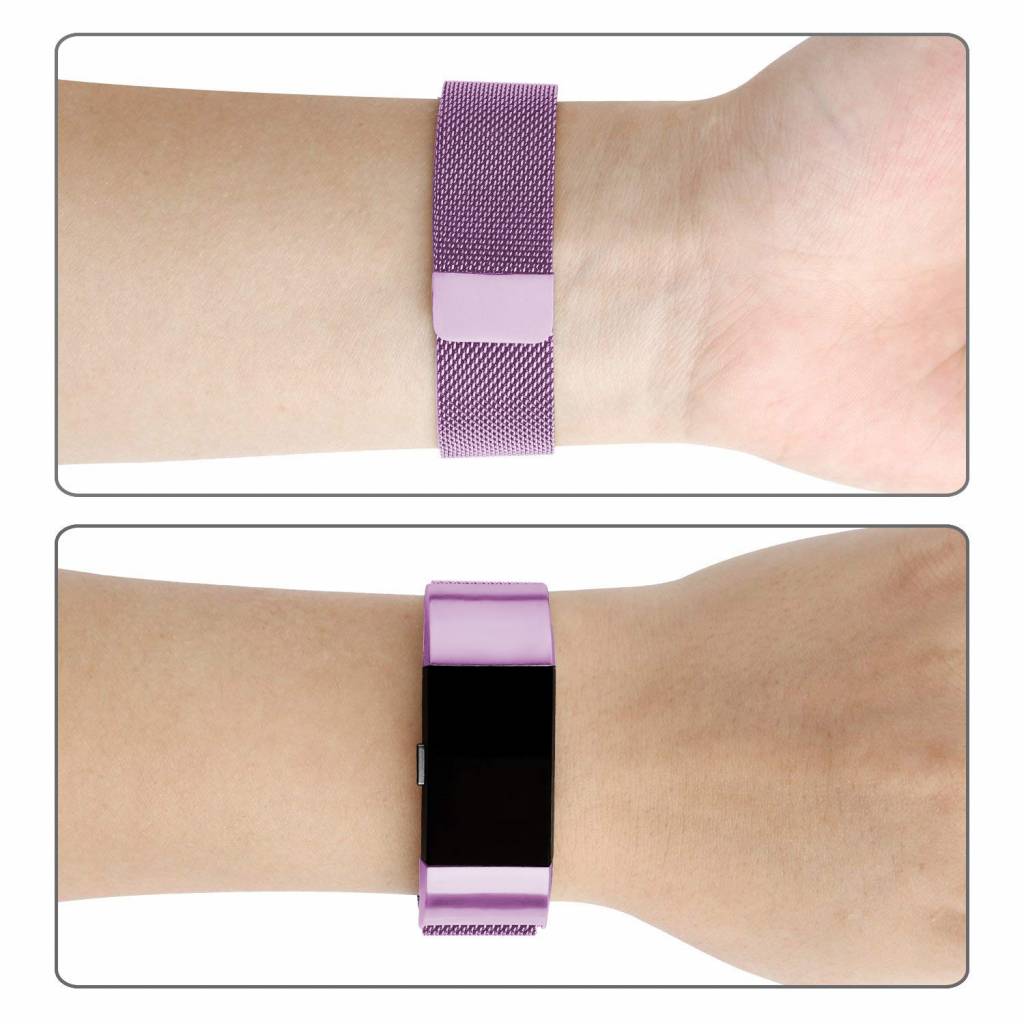 Fitbit Charge 2 Milanese Strap - Lavender