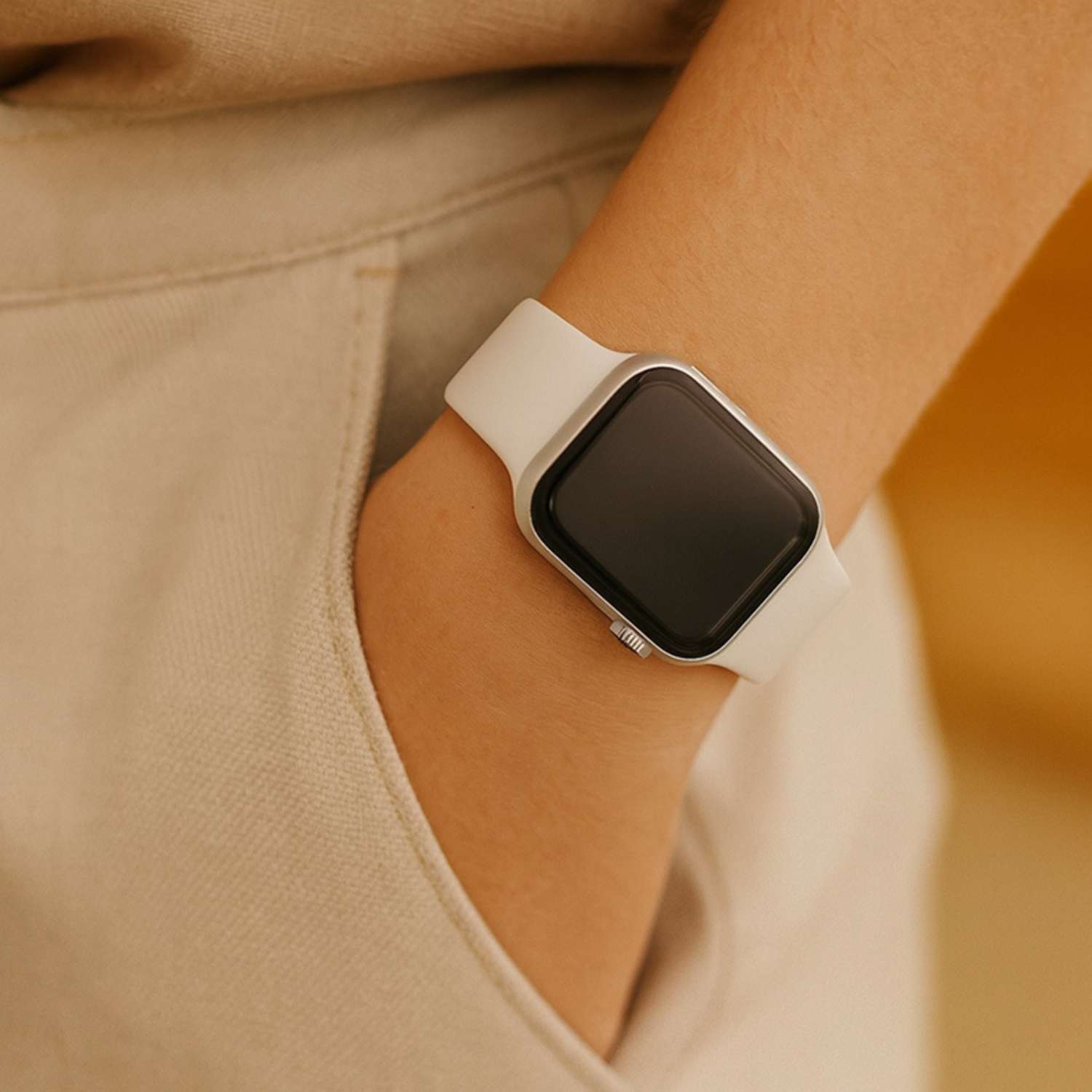 Apple Watch Sports Strap - White