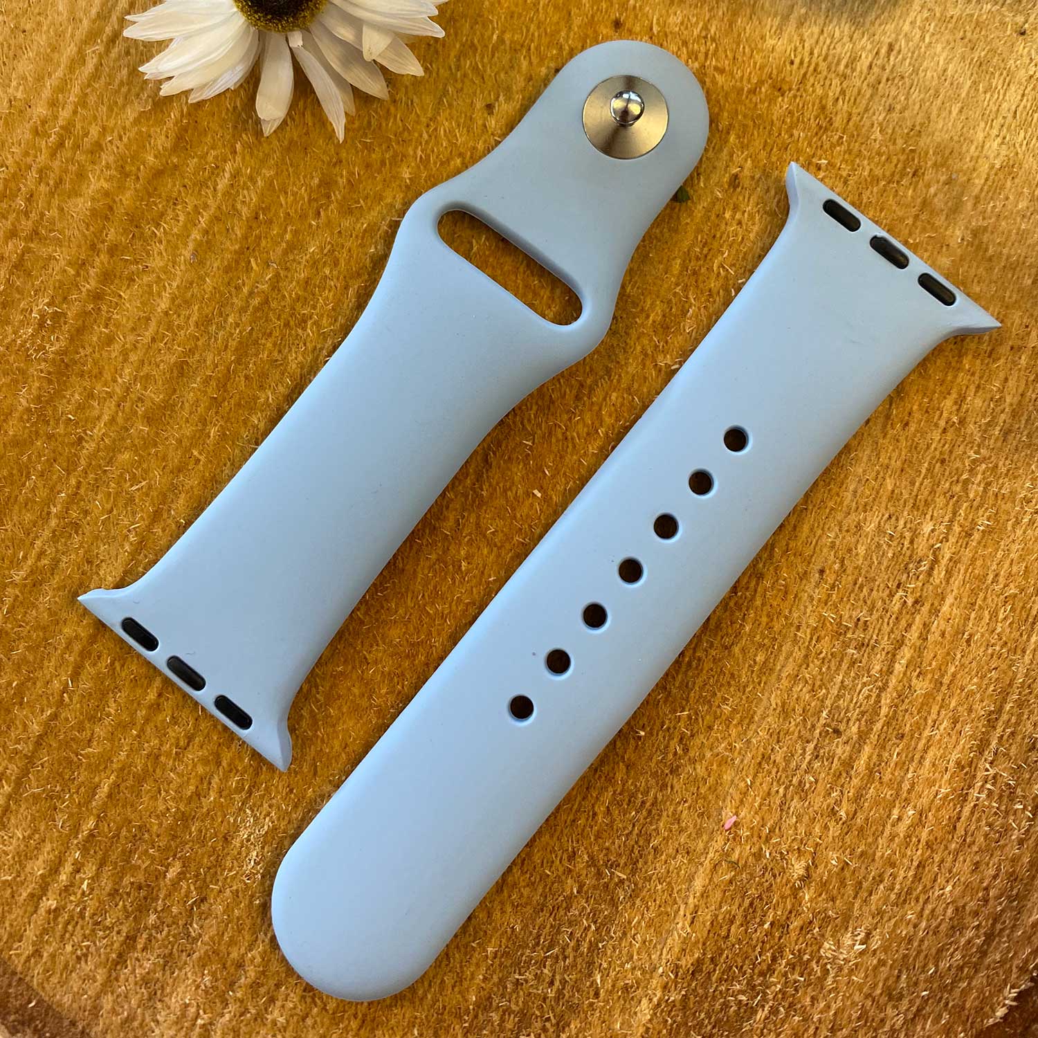 Apple Watch Sport Strap - Soft Blue