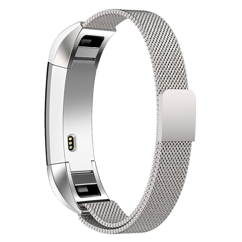 Fitbit Alta Milanese Strap - Silver