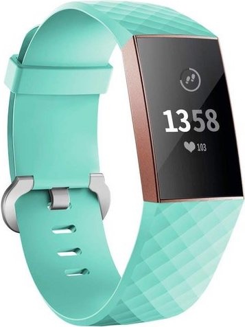 Fitbit Charge 3 &Amp; 4 Sport Waffle Strap - Green