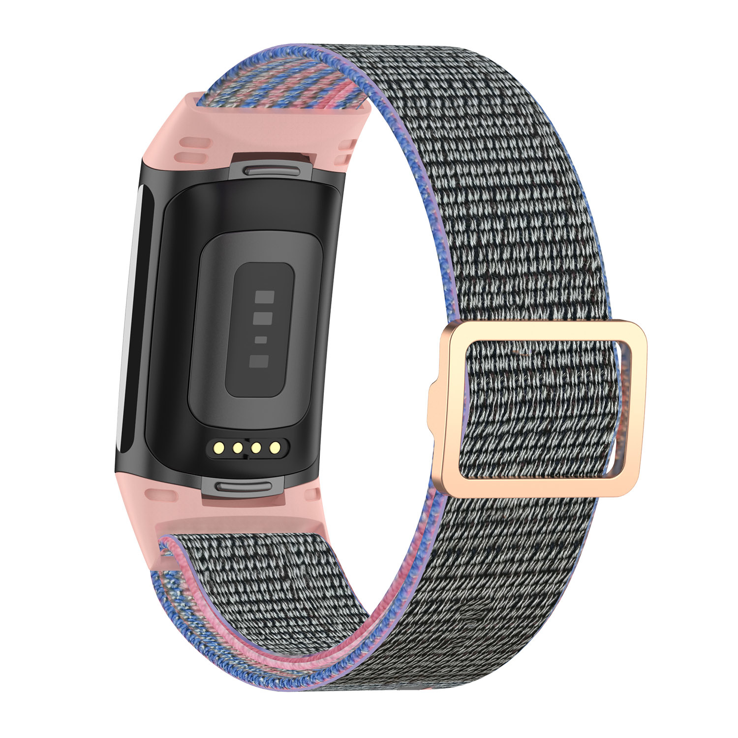 Fitbit Charge 5 Nylon Strap - Pink Sand