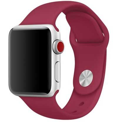 Apple Watch Sport Strap - Pink Red