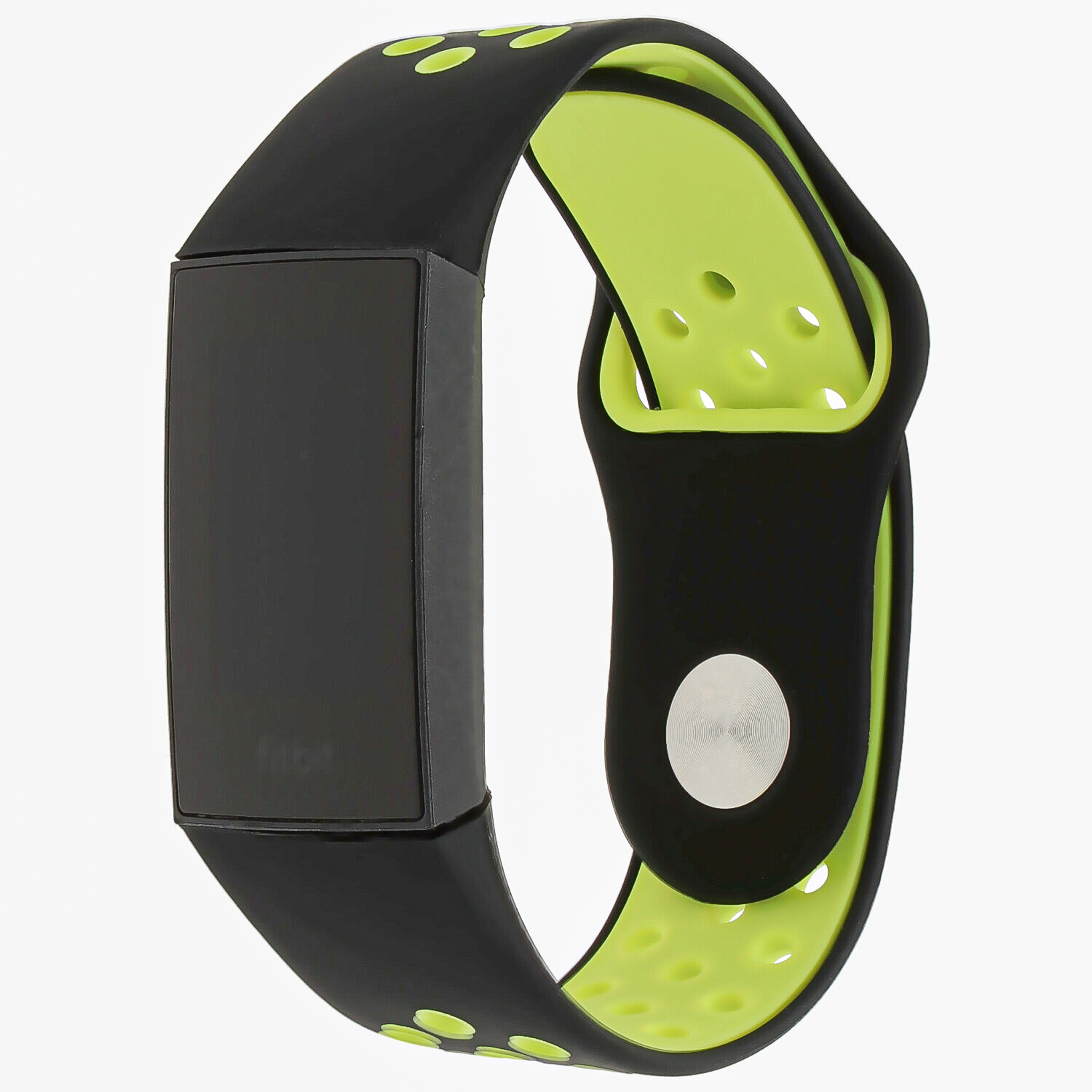 Fitbit Charge 3 &Amp; 4 Double Sport Strap - Black Yellow
