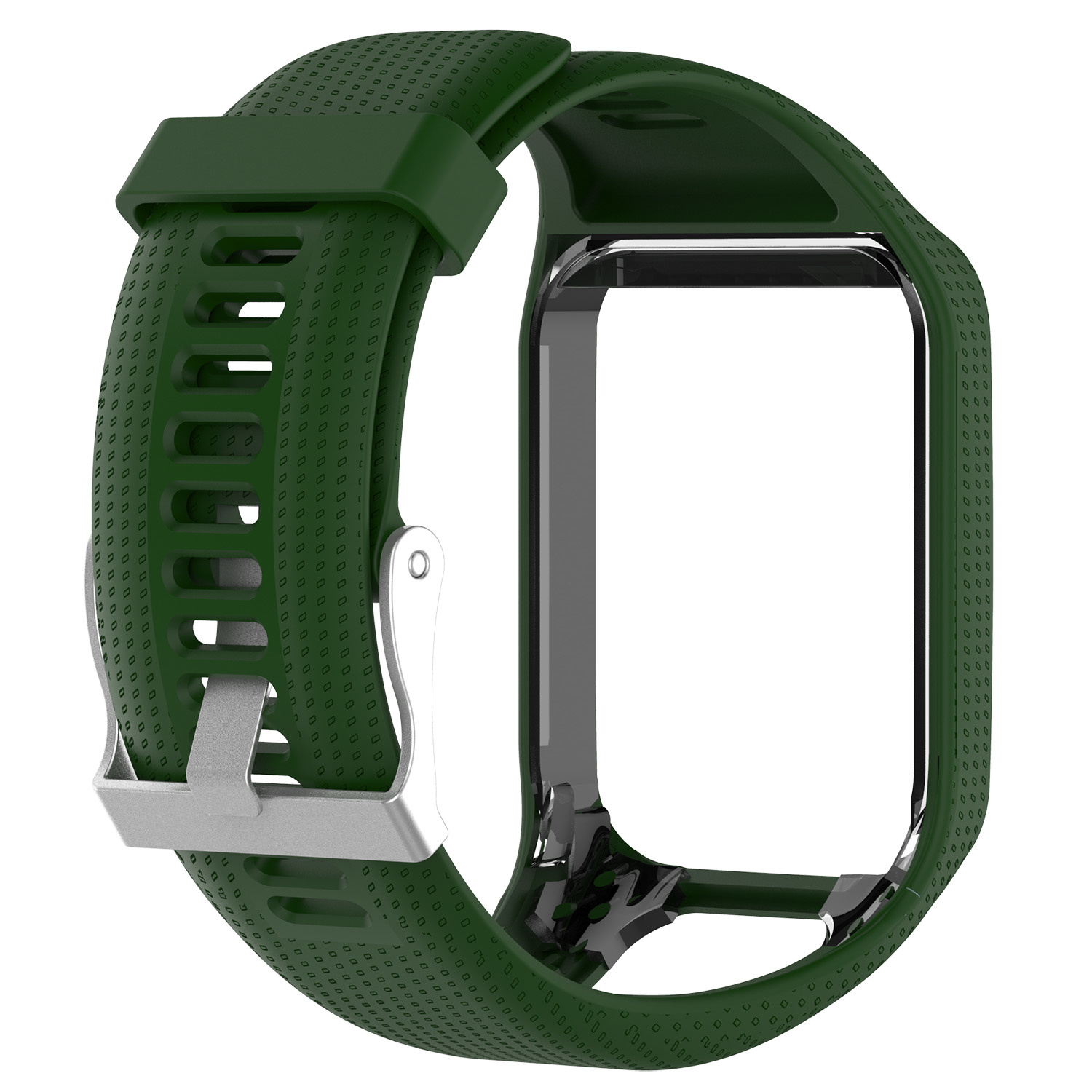 Tomtom Runner / Spark / Adventure Sport Buckle Strap - Army Green