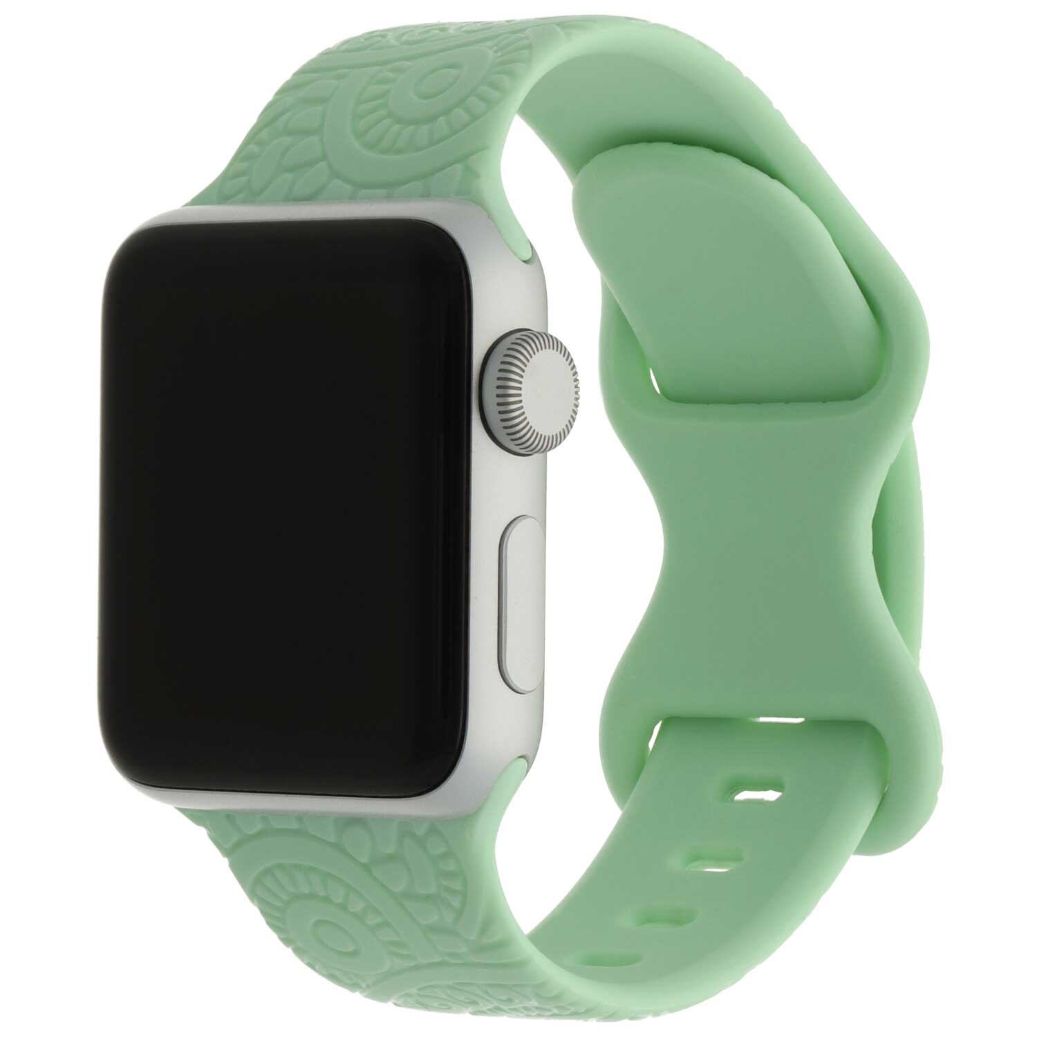 Apple Watch Print Sport Strap - Ibiza Green