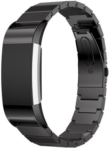 Fitbit Charge 2 Steel Link Strap - Black