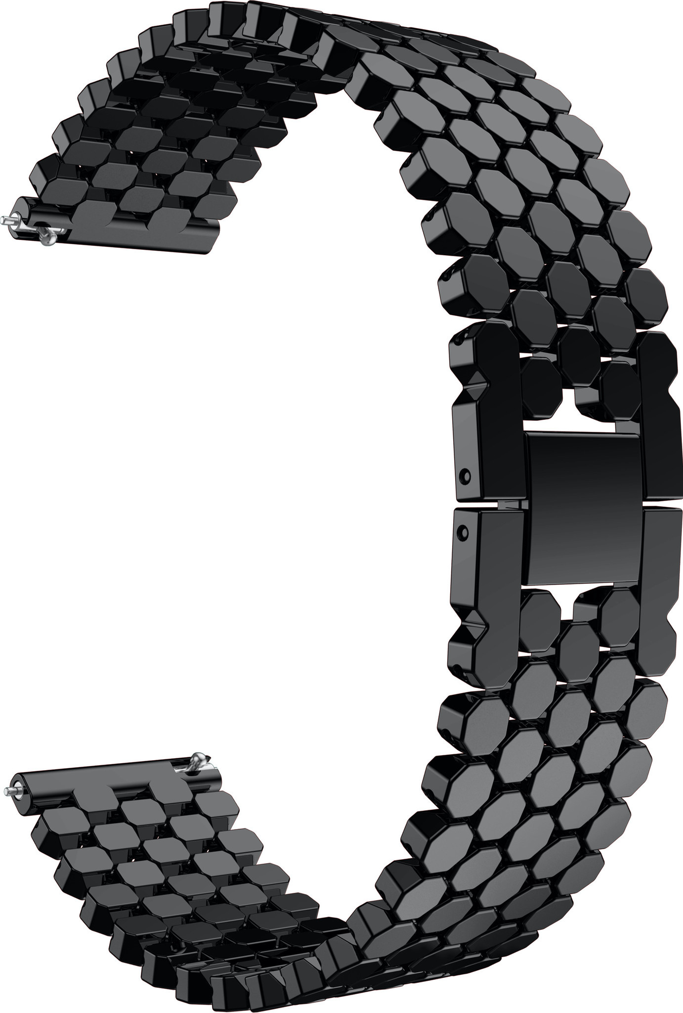 Garmin Vivoactive Vis Steel Link Strap - Black