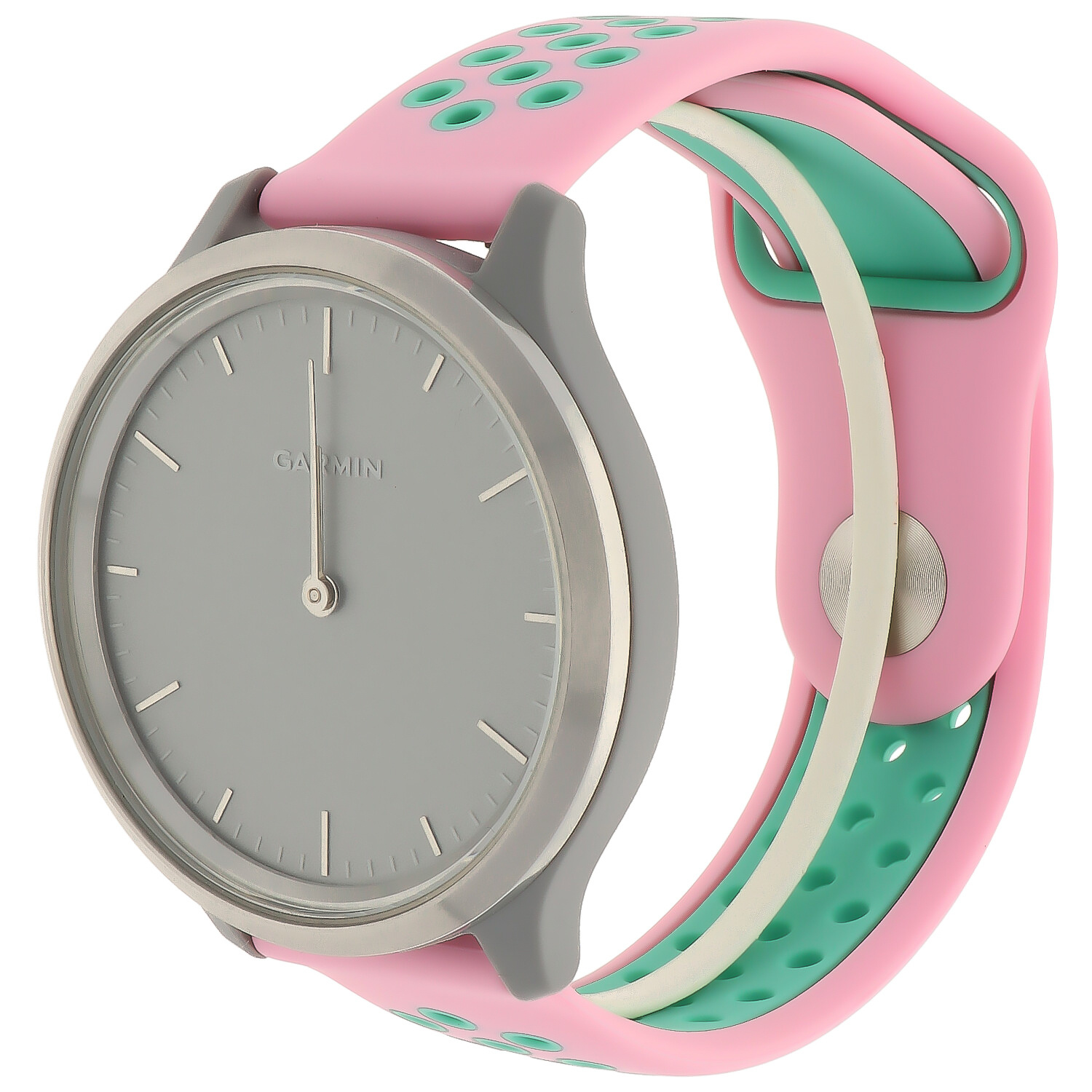 Garmin Vivoactive / Vivomove Double Sport Strap - Pink Teal