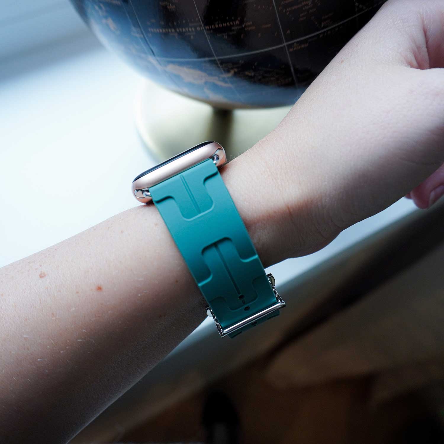 Apple Watch Sport HermèS Kilim Single Tour - Pine Green