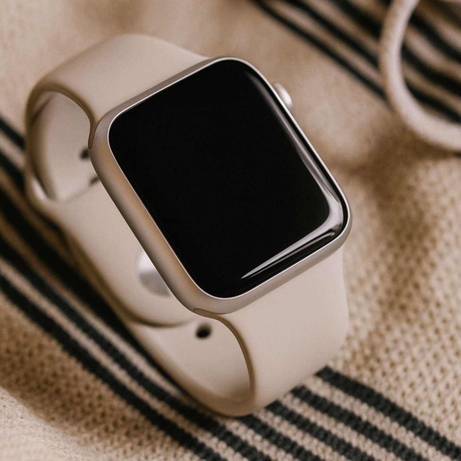 Apple Watch Sport Strap - Stone Brown