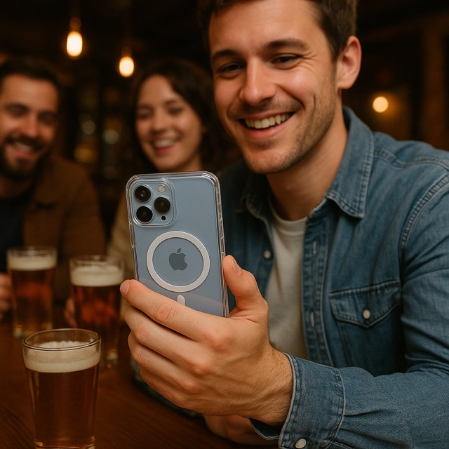 iPhone 14 Pro Max case Lucid - silicone - transparent