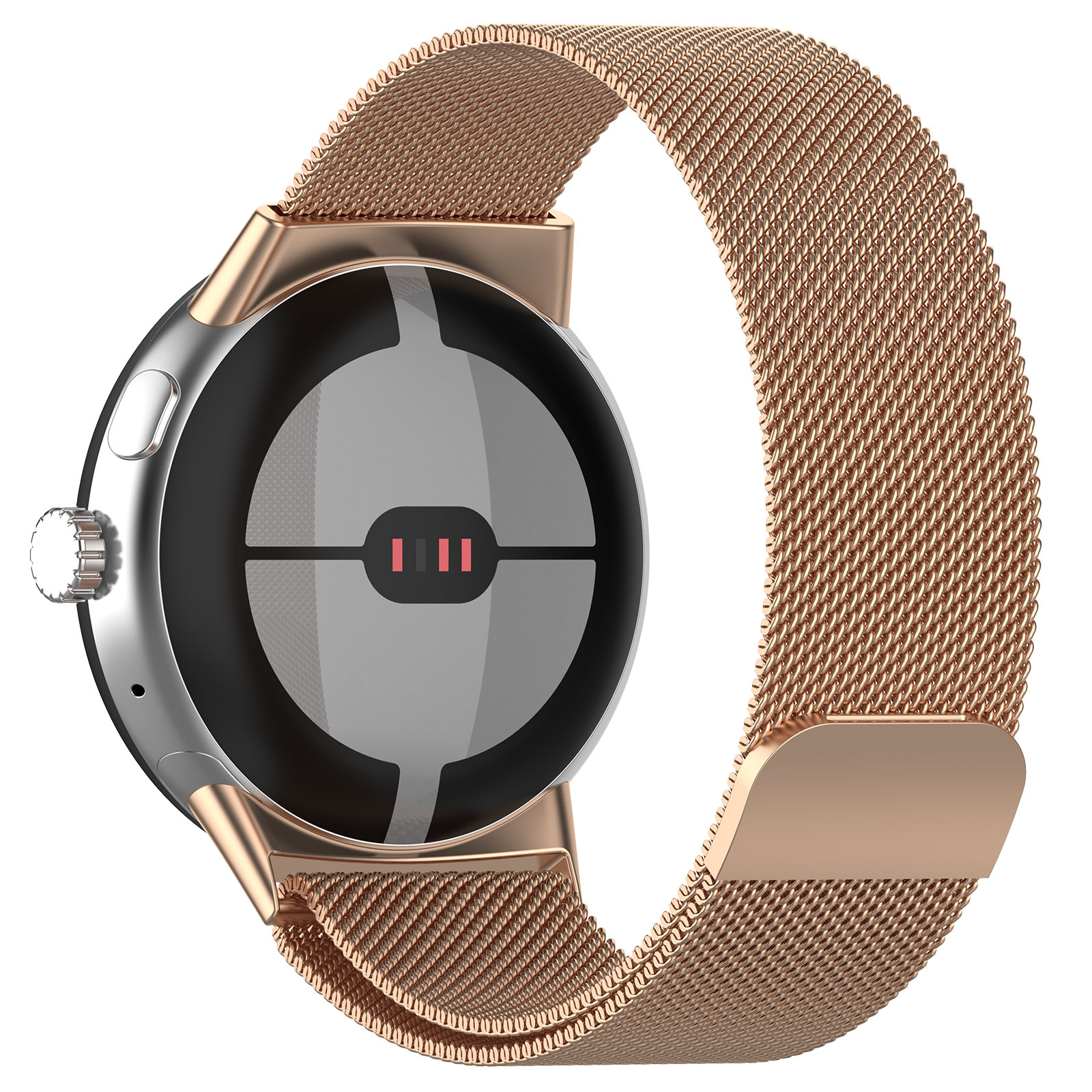 Google Pixel Watch Milanese Strap - Rose Gold