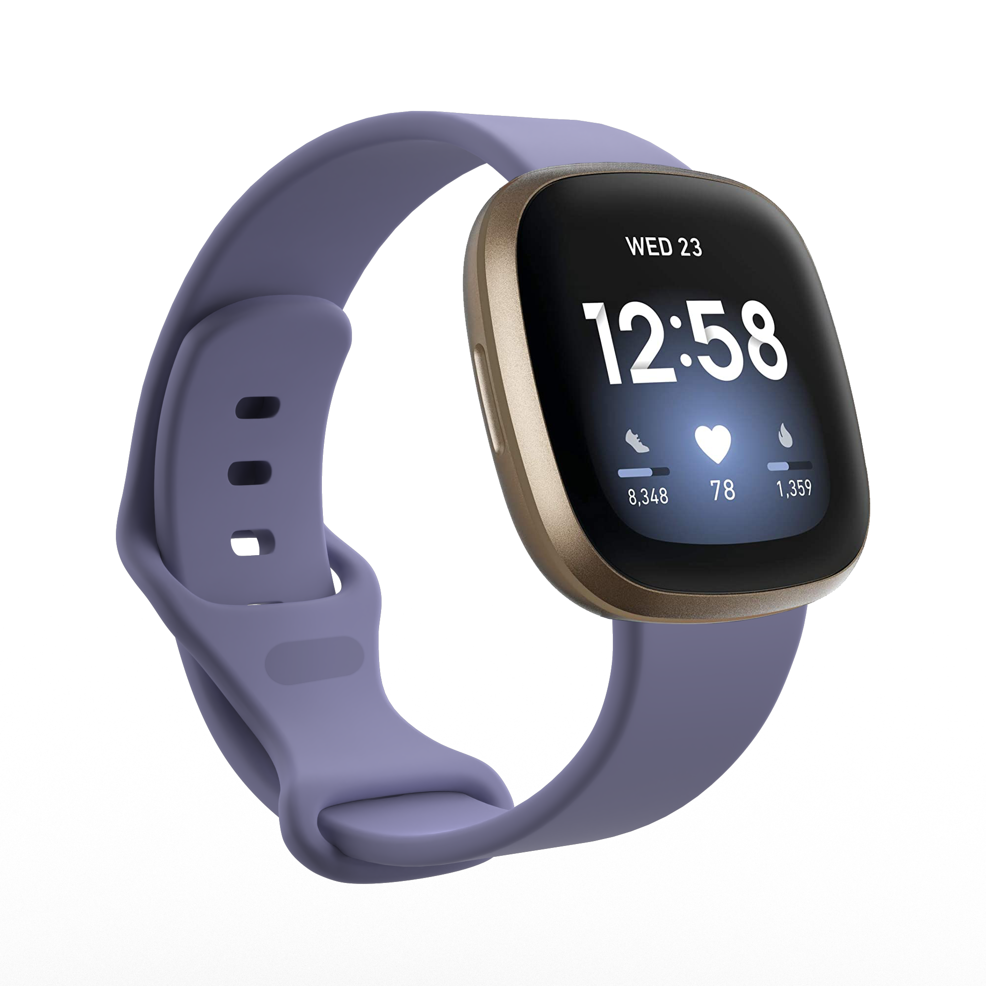 Fitbit Versa 3 / Sense Sport Strap - Violet Purple