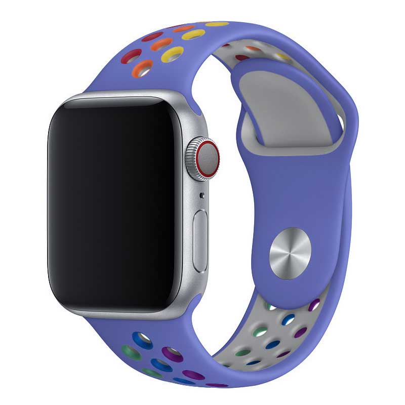 Apple Watch bandje Fusion - Dubbel - siliconen