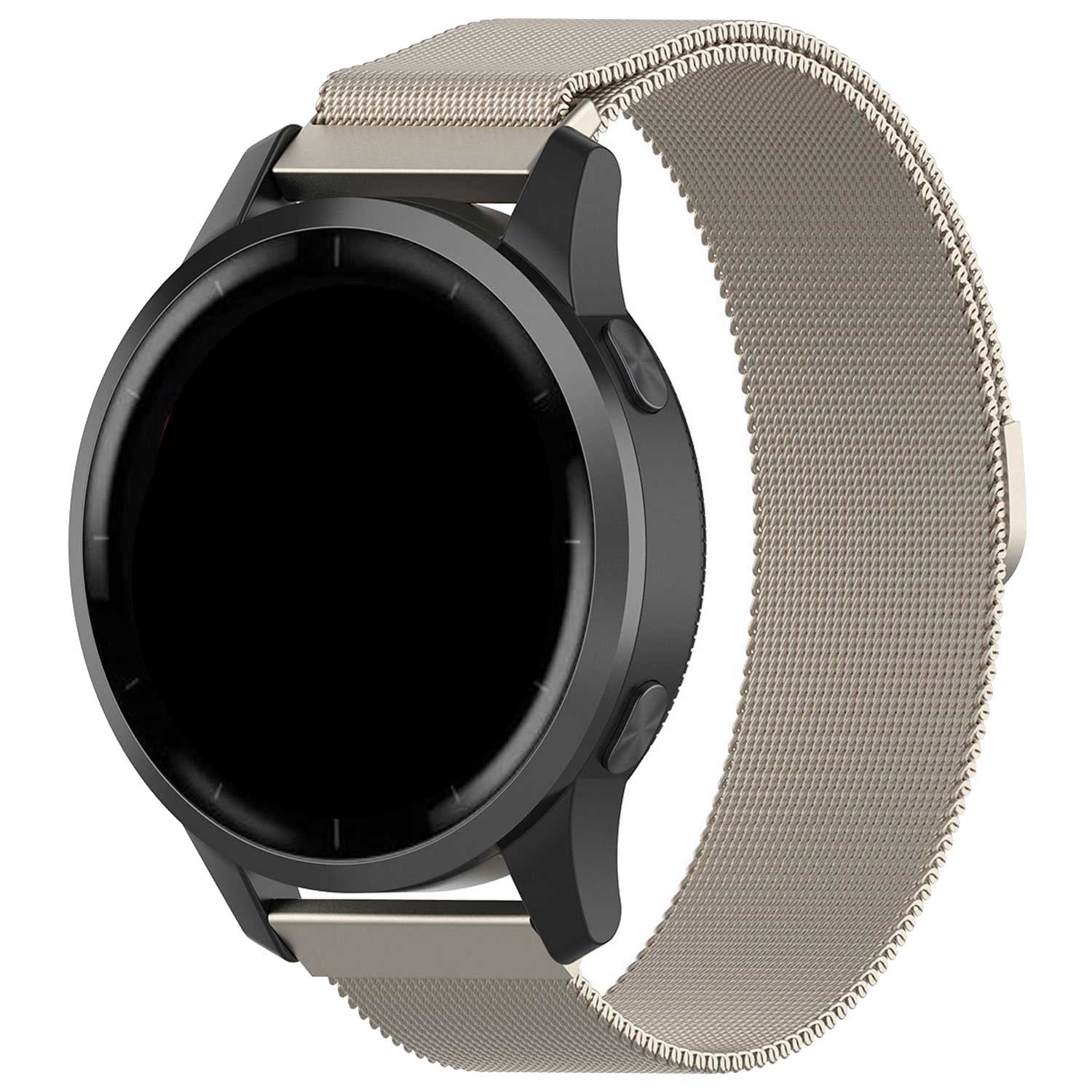 Samsung Galaxy Watch 4 Magnetic Milanese Strap - Starlight