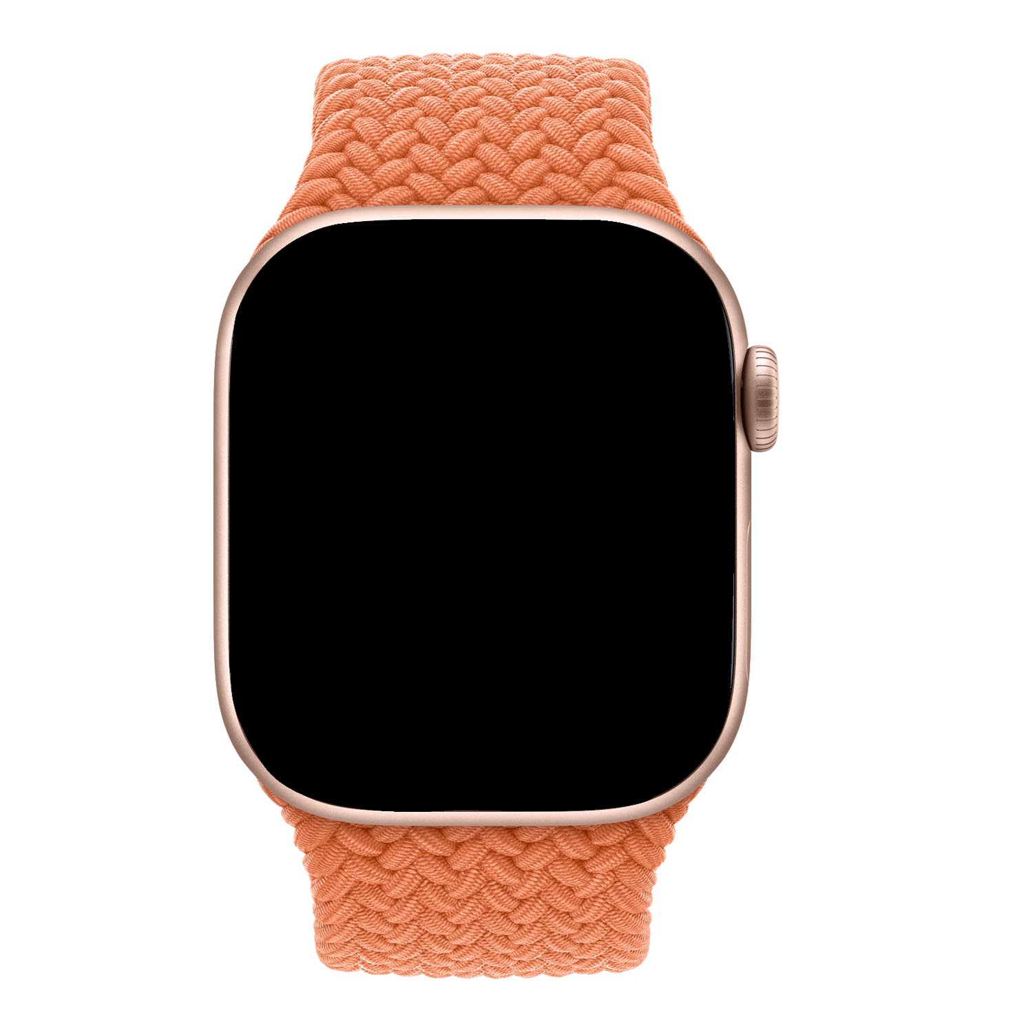 Apple Watch band Onyx - braided - solo - nylon - Turmeric
