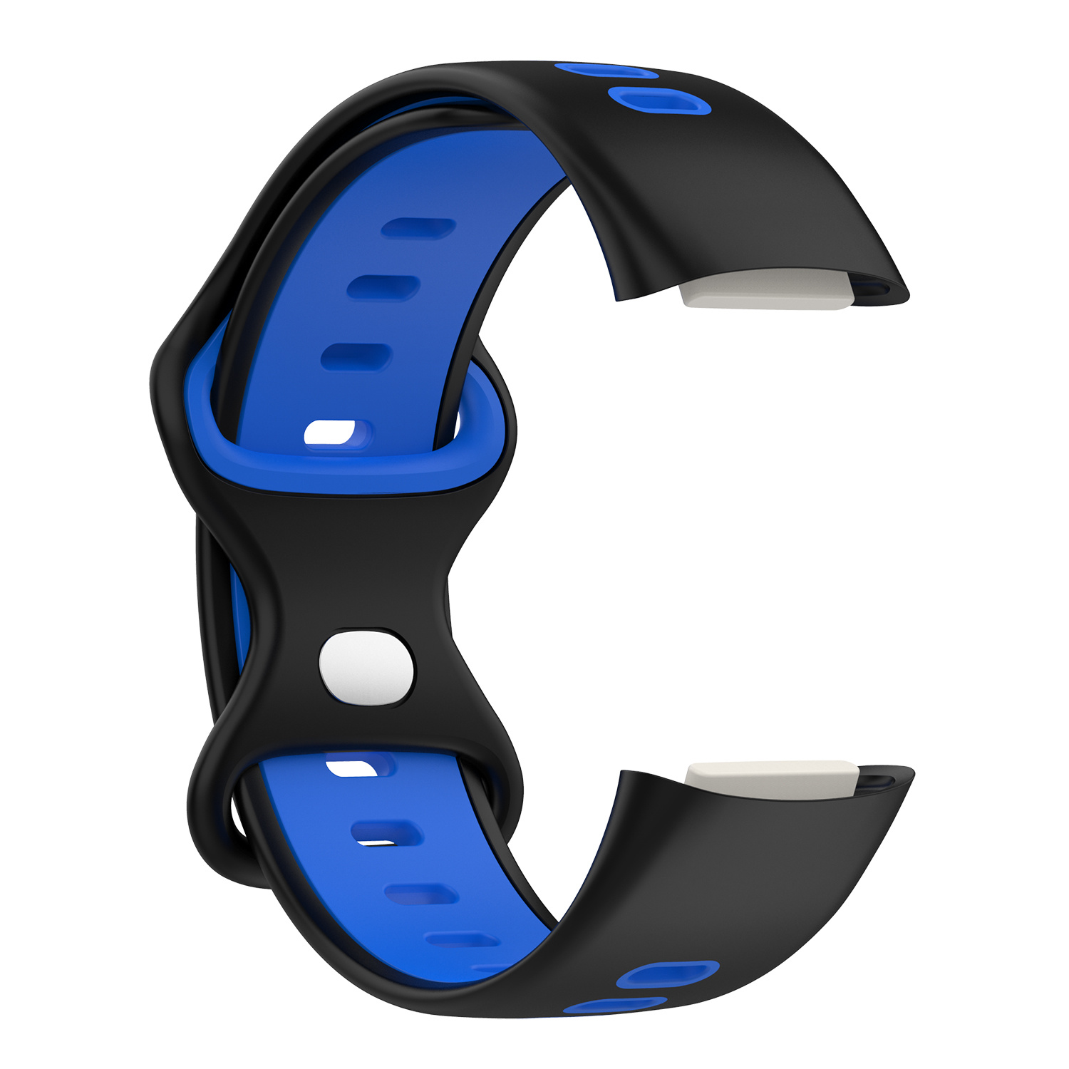 Fitbit Charge 5 Double Sport Strap - Black Blue